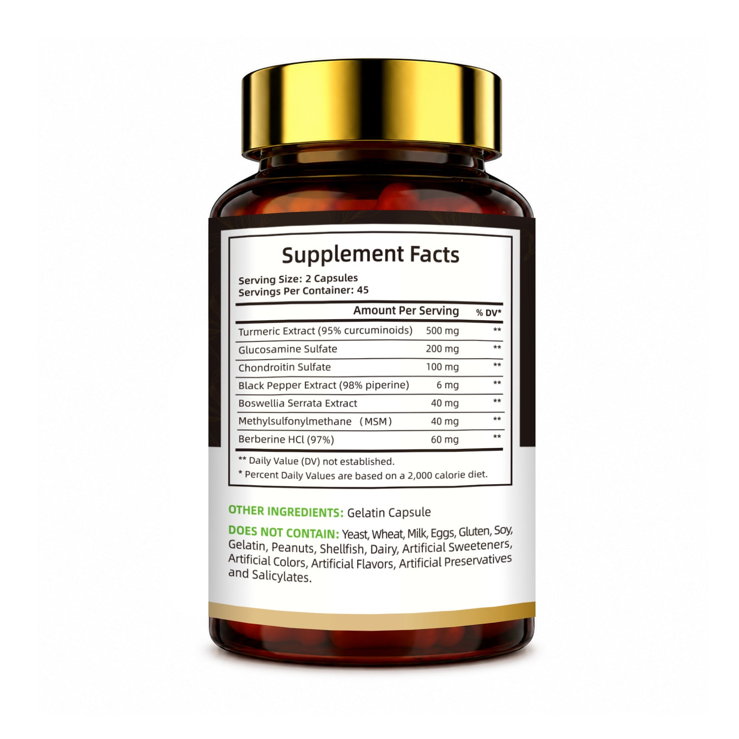 BIYODE Turmeric Curcumin