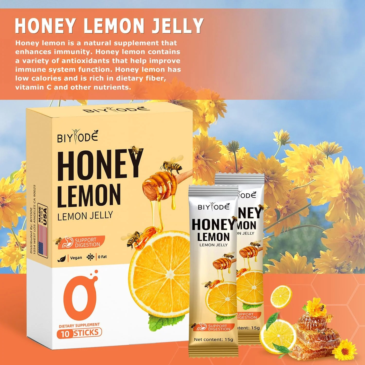 BIYODE Honey Lemon Jelly