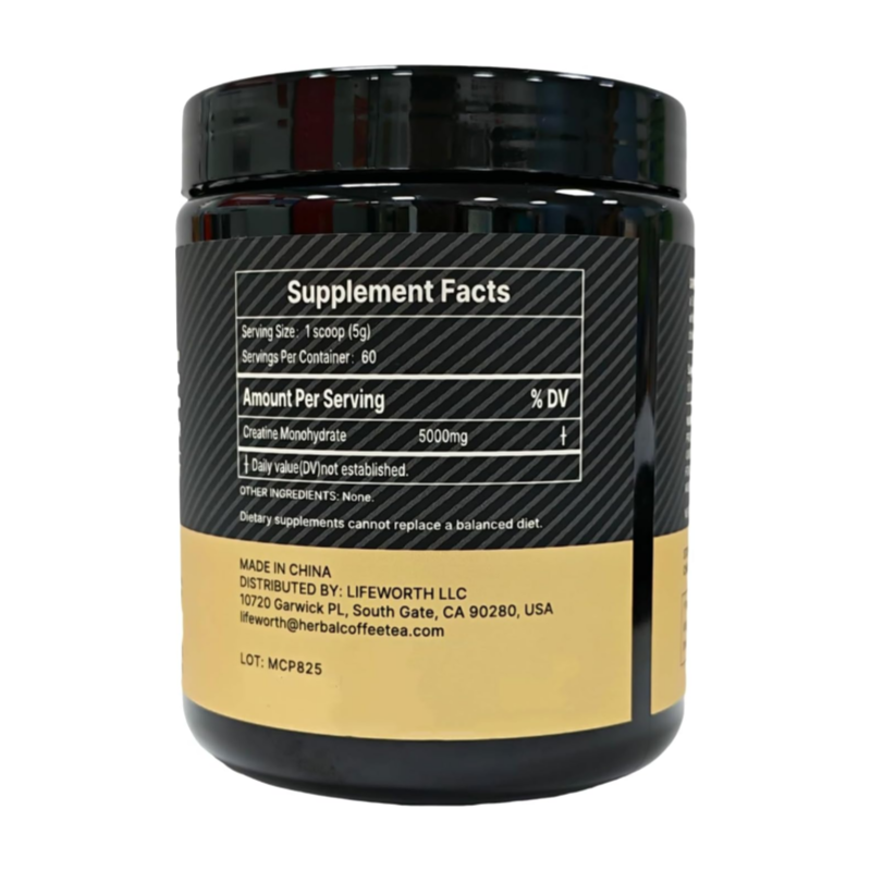 LIFEWORTH Creatine Powder – Pure Muscle Support