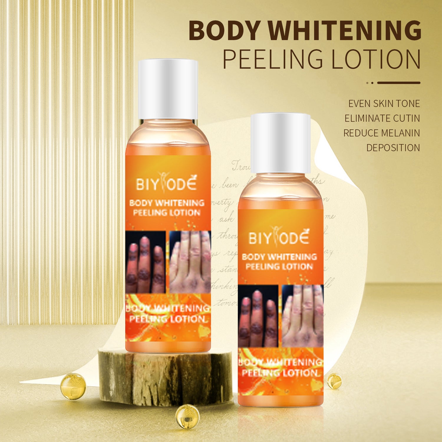 BIYODE Body Whitening Peeling Lotion