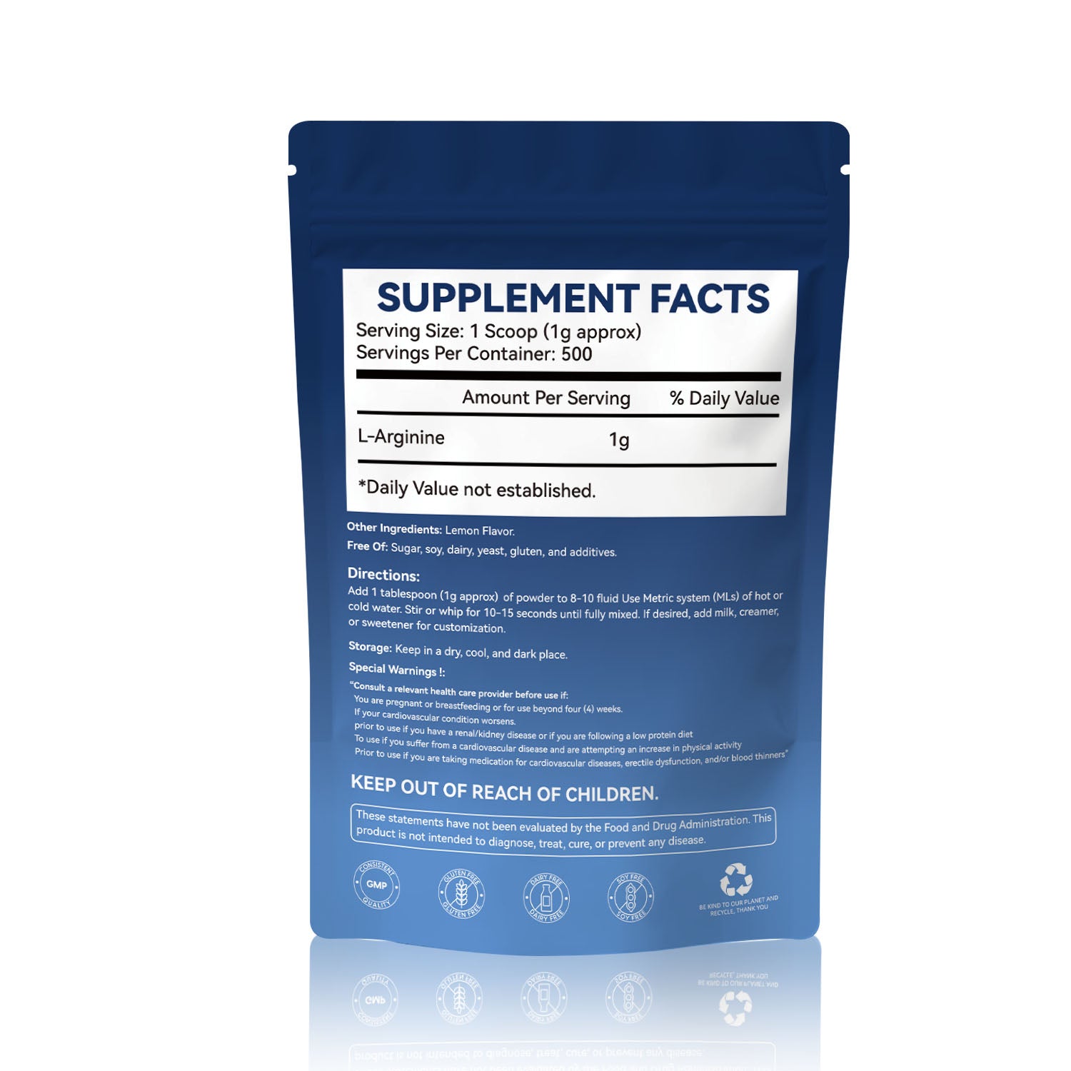 BIYODE – L-Arginine Powder
