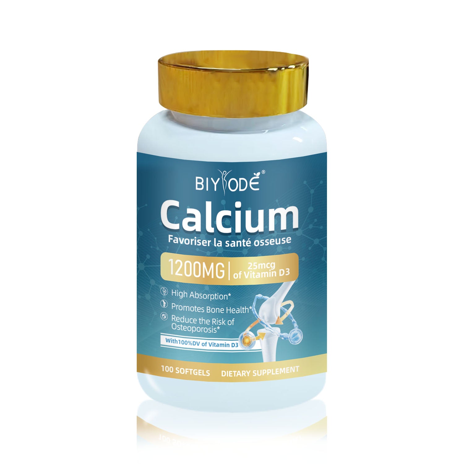 BIYODE Calcium with Vitamin D3