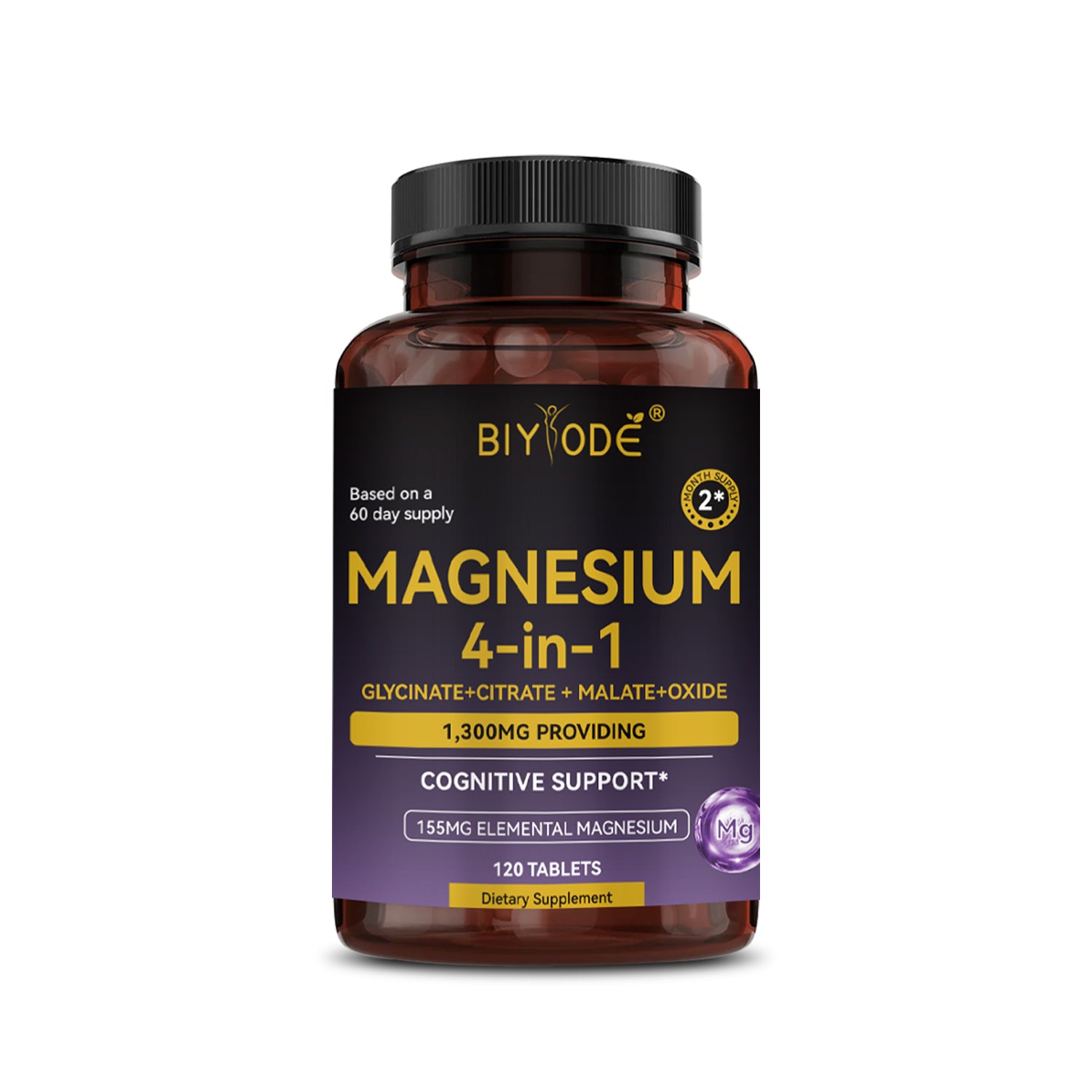 BIYODE – Magnesium 4‑in‑1 Complex