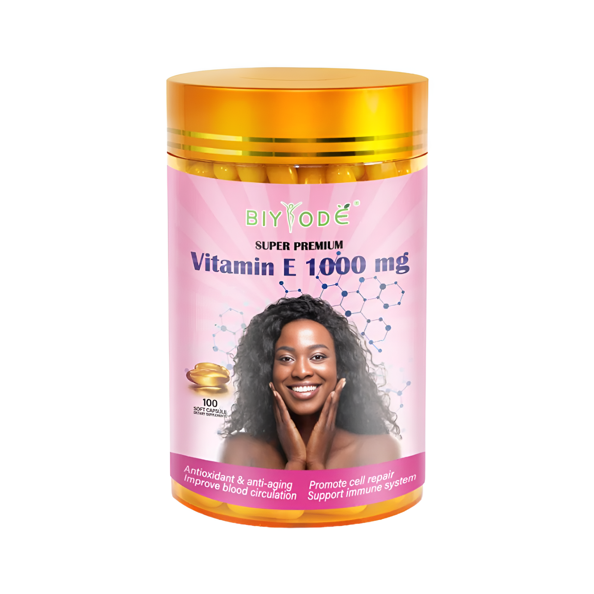 BIYODE Vitamin E 1000mg Softgels