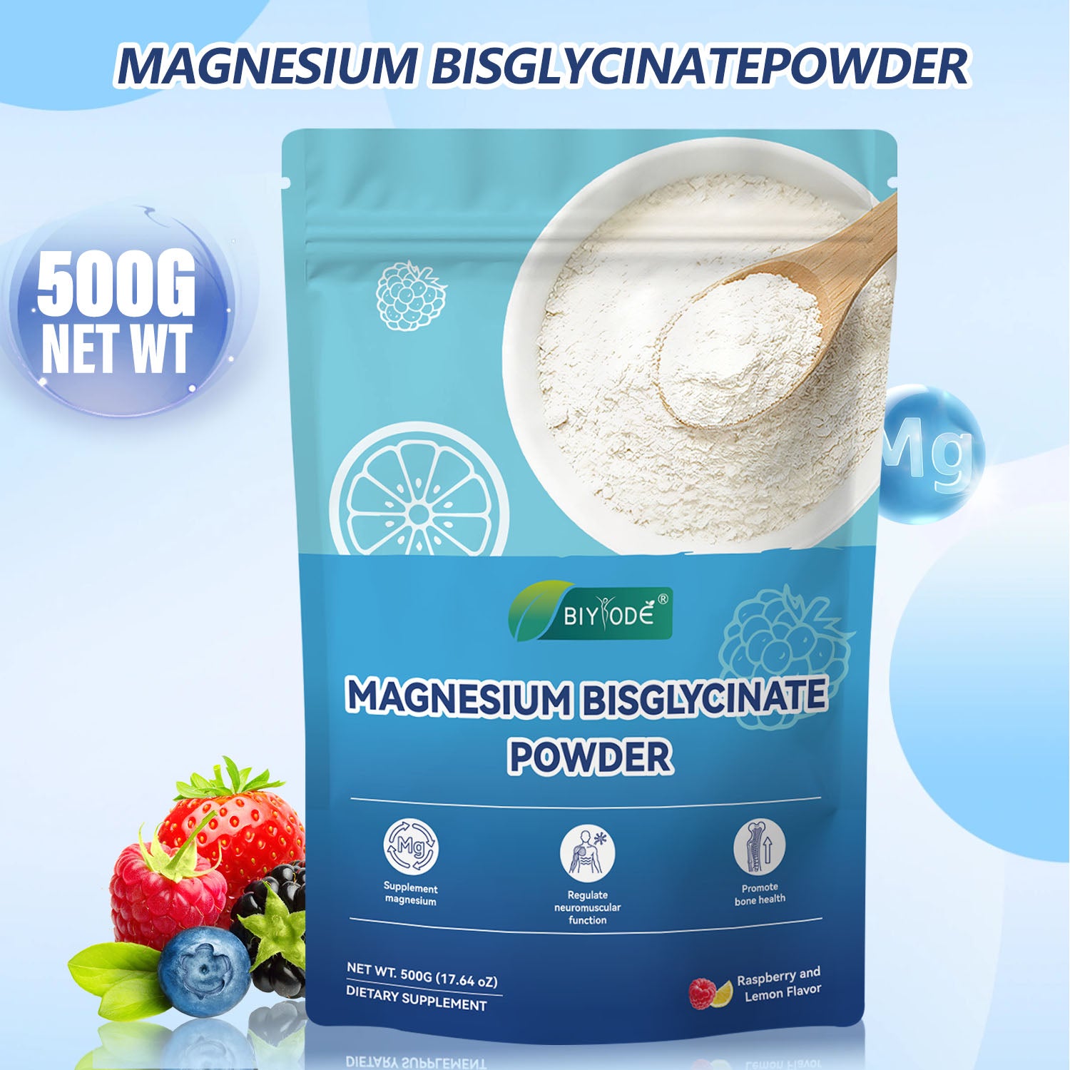 BIYODE – Magnesium Bisglycinate Powder