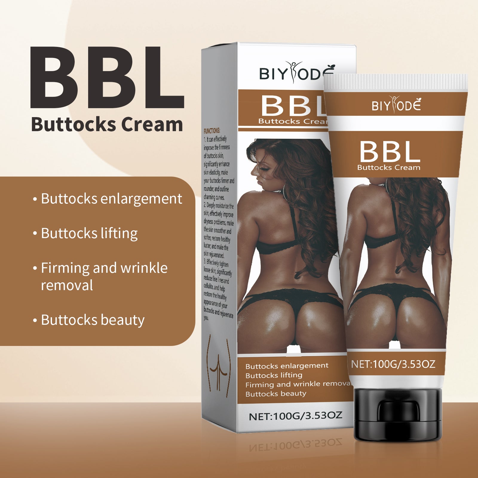 BIYODE BBL Buttocks Enhancement Cream