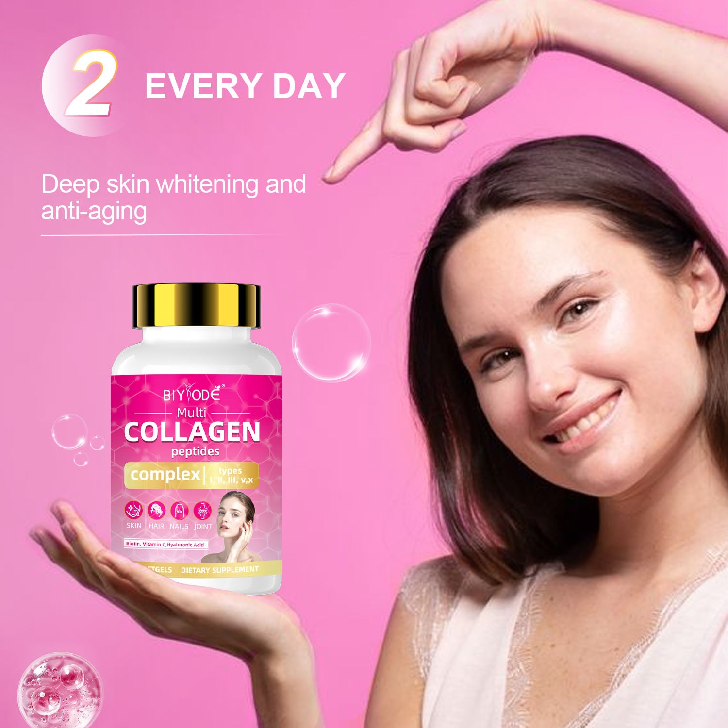 BIYODE Multi Collagen Peptides Complex