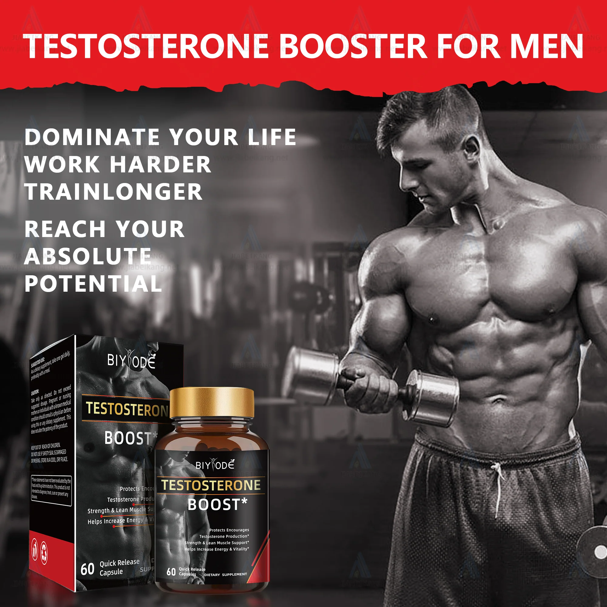 BIYODE Testosterone Boost