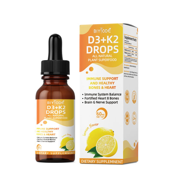BIYODE Vitamin D3 K2 Liquid