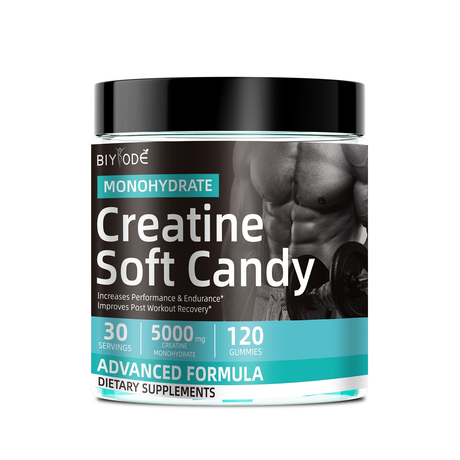 BIYODE Creatine Monohydrate Gummies 5000 mg