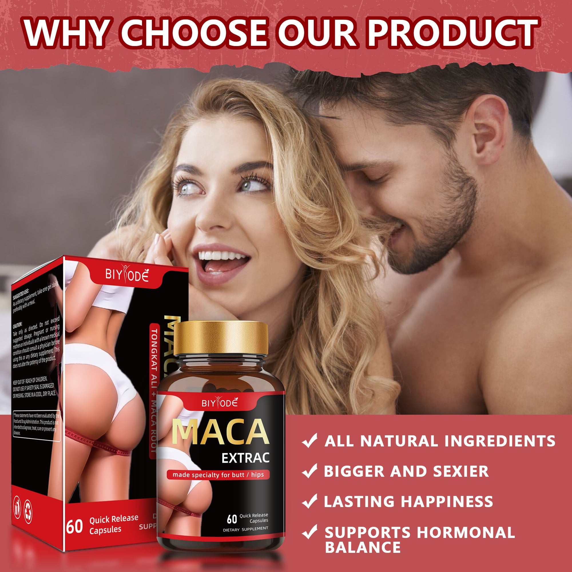 BIYODE Maca Extract Capsules