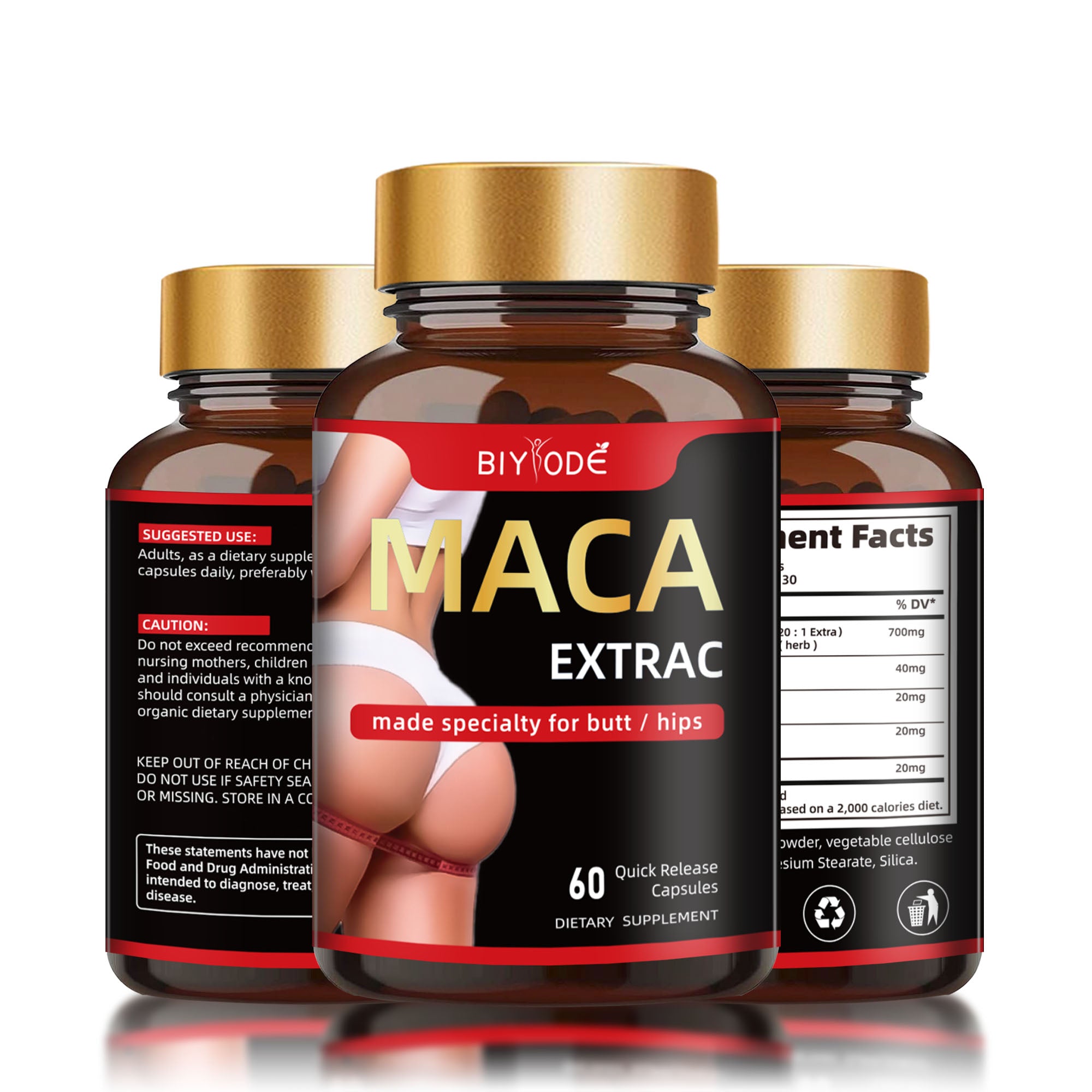 BIYODE Maca Extract Capsules