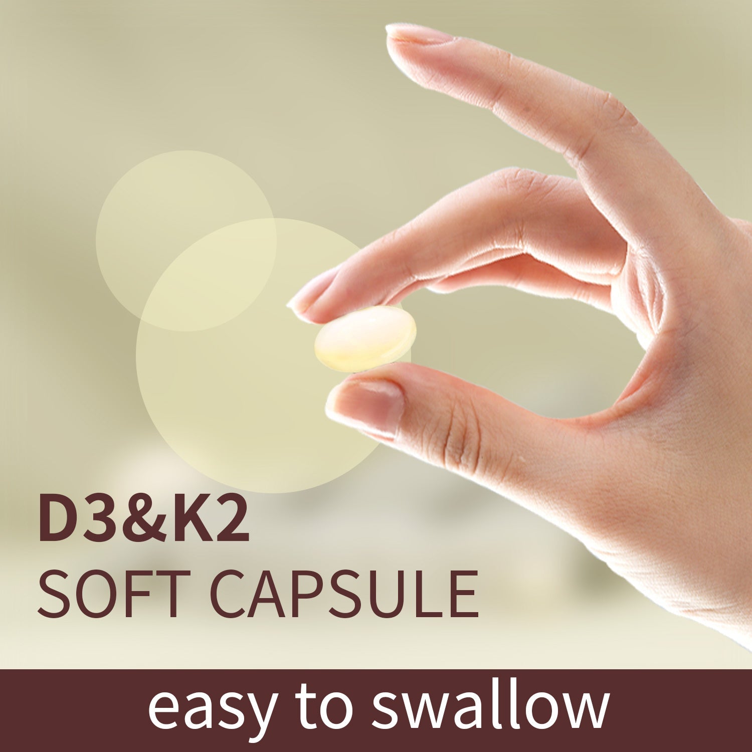 BIYODE Vitamin D3 & K2 Softgels