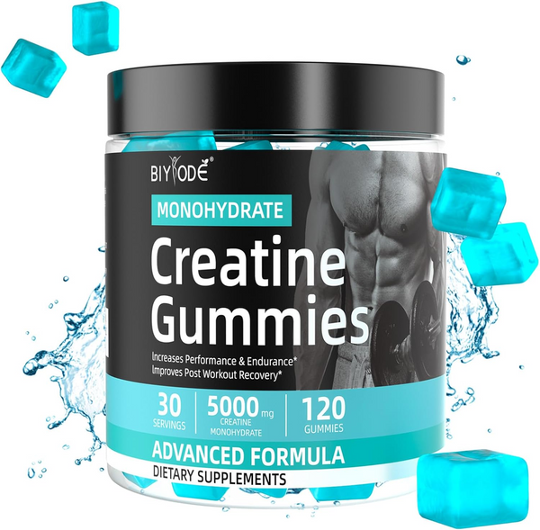 BIYODE Creatine Monohydrate Gummies 5000 mg