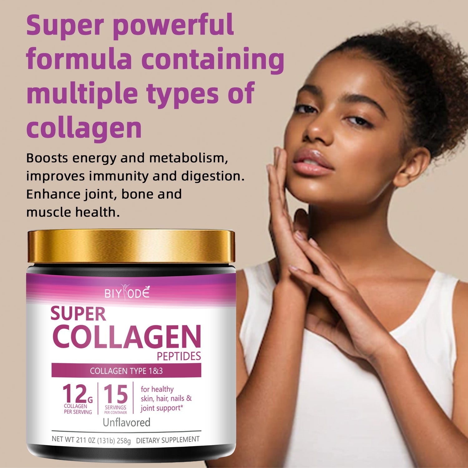 BIYODE Super Collagen Peptides