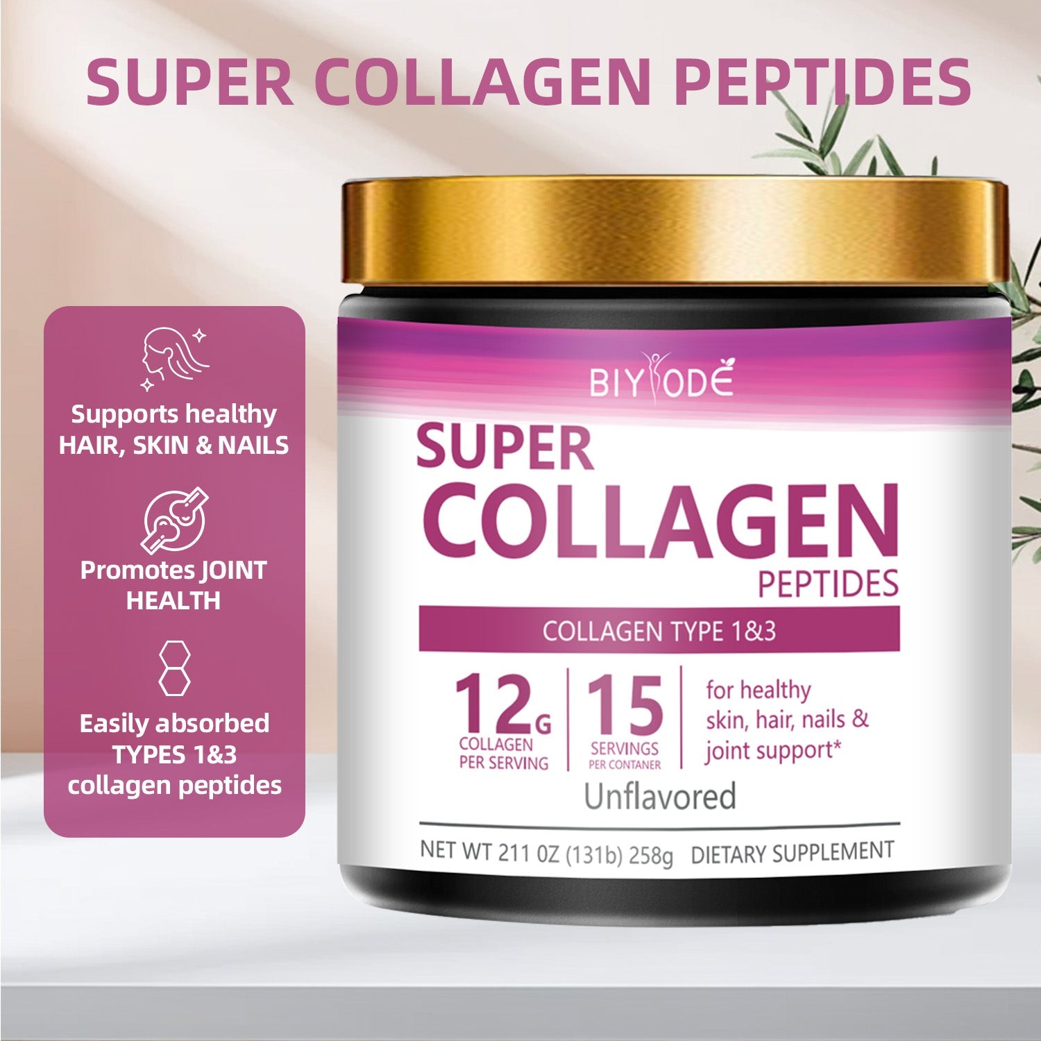 BIYODE Super Collagen Peptides