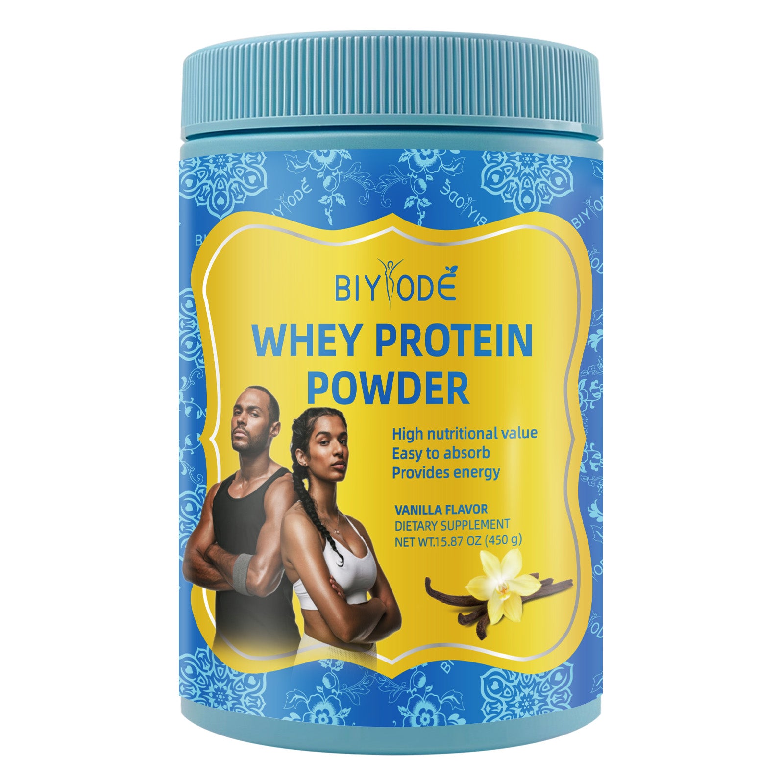 BIYODE Whey Protein Powder, (450g)