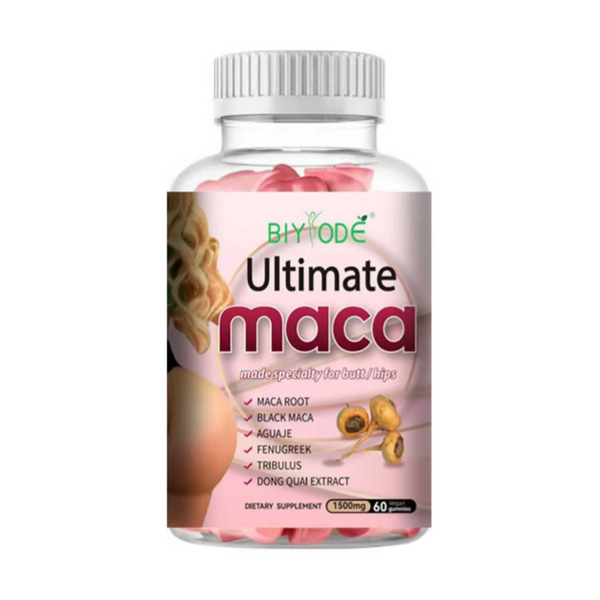 BIYODE Ultimate Maca, 1500 mg, 60 Gummies