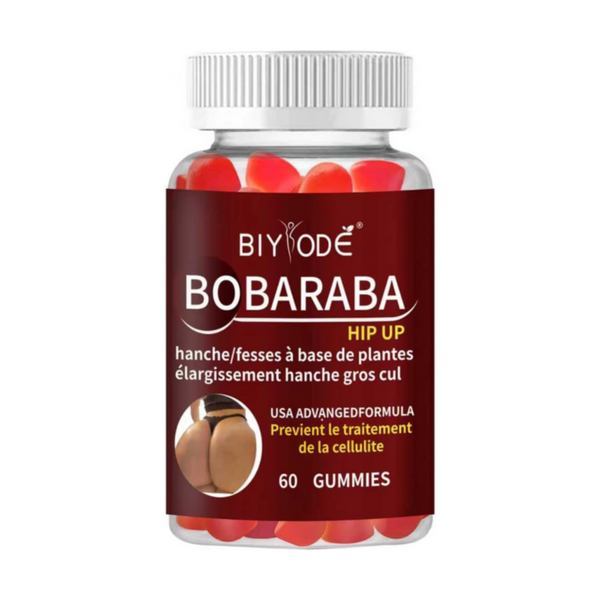 BIYODE BOBARABA Butt Lifting Gummies, 60 Gummies