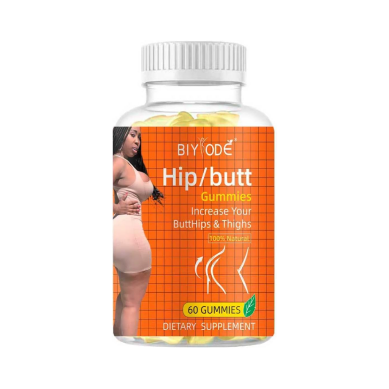 BIYODE Hip/Butt Gummies, 60 Gummies