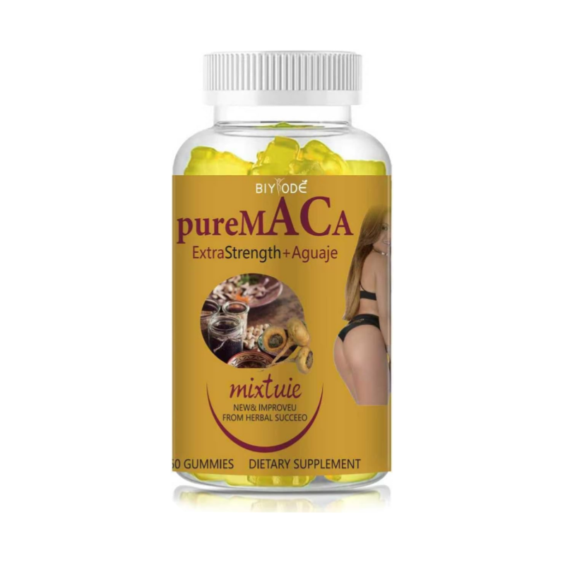 BIYODE Pure Maca Extra Strength + Aguaje Gummies