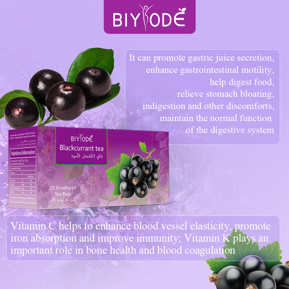 BIYODE blackcurrant tea