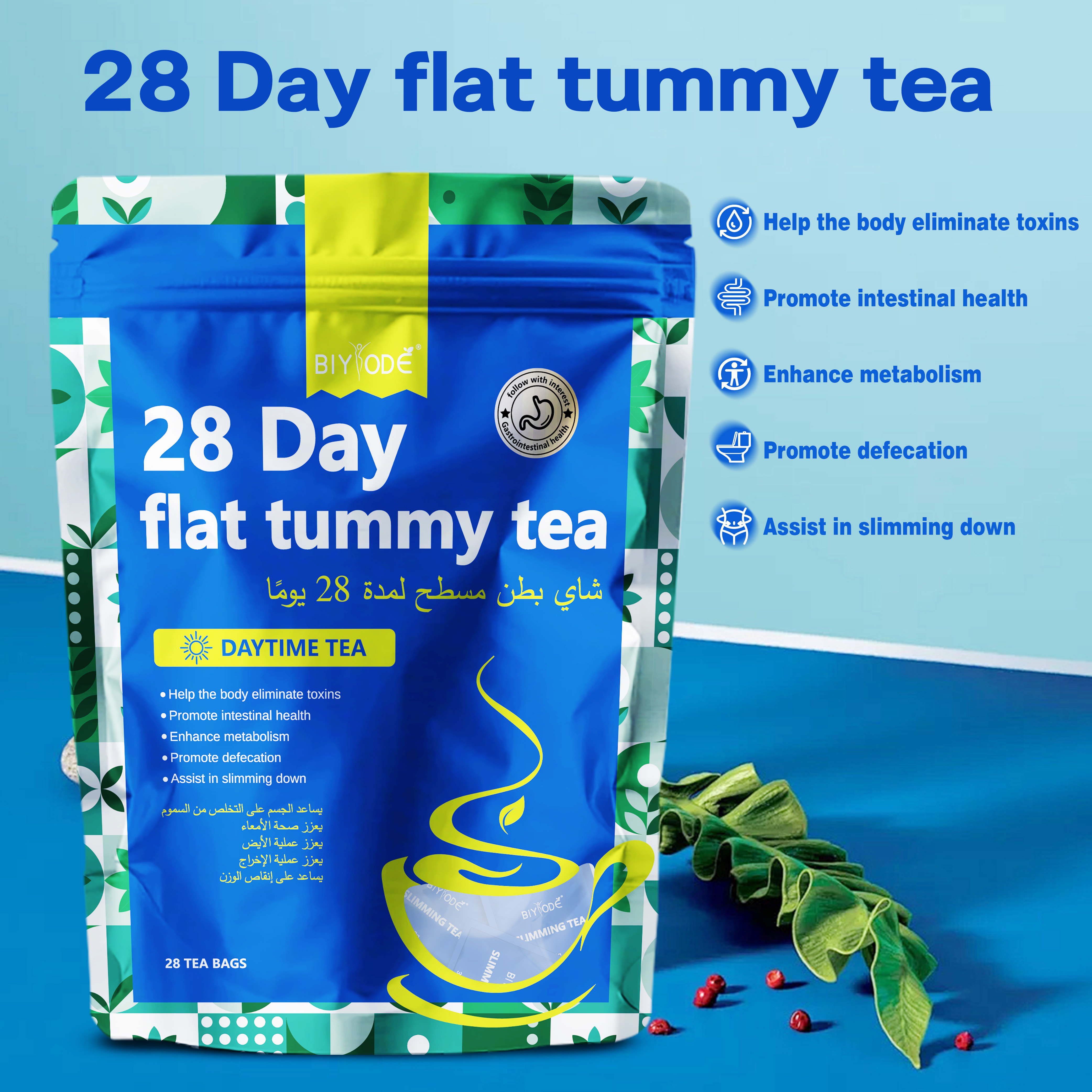 BIYODE 28-Day Vitality Herbal Tea