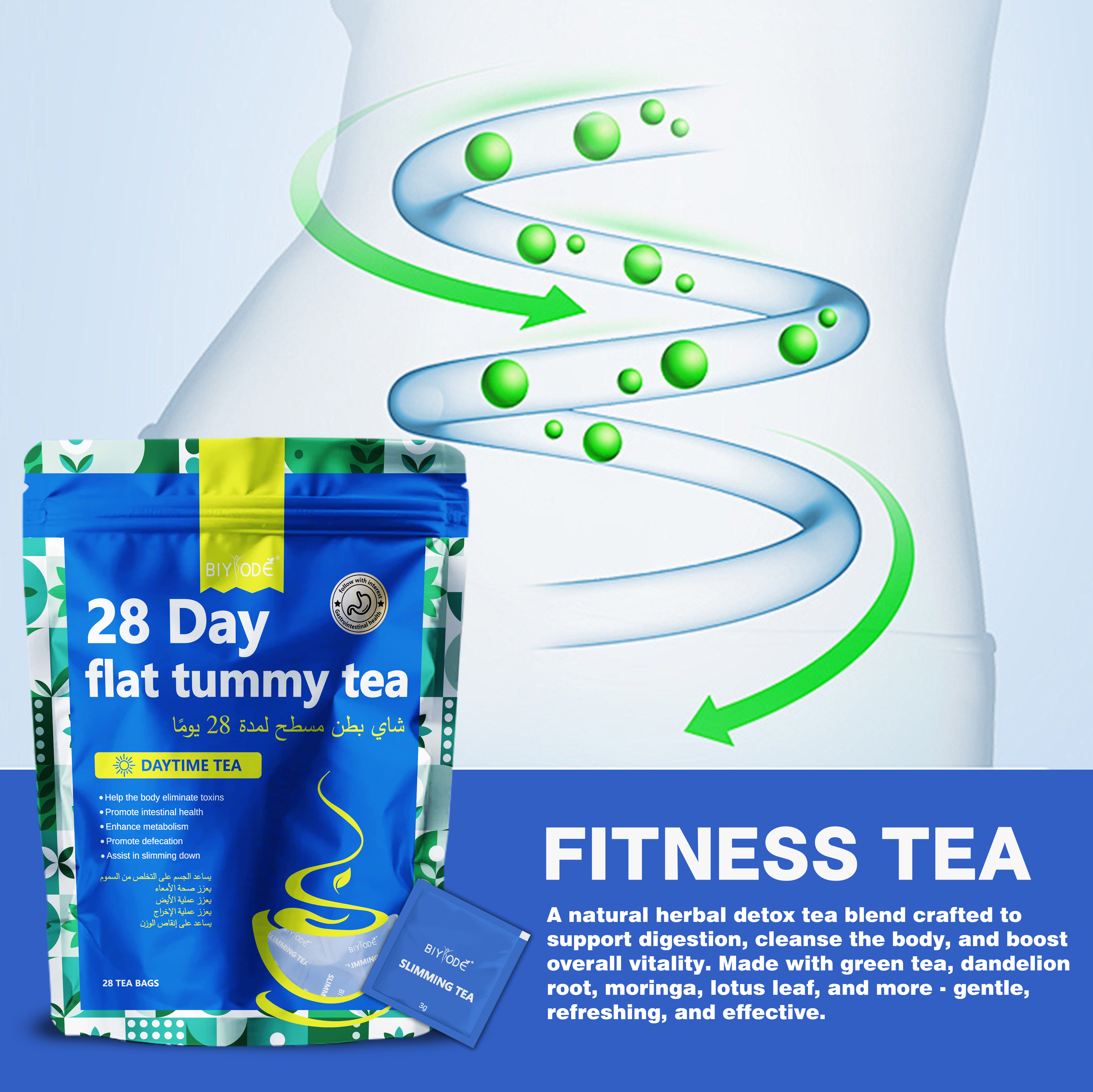 BIYODE 28-Day Vitality Herbal Tea