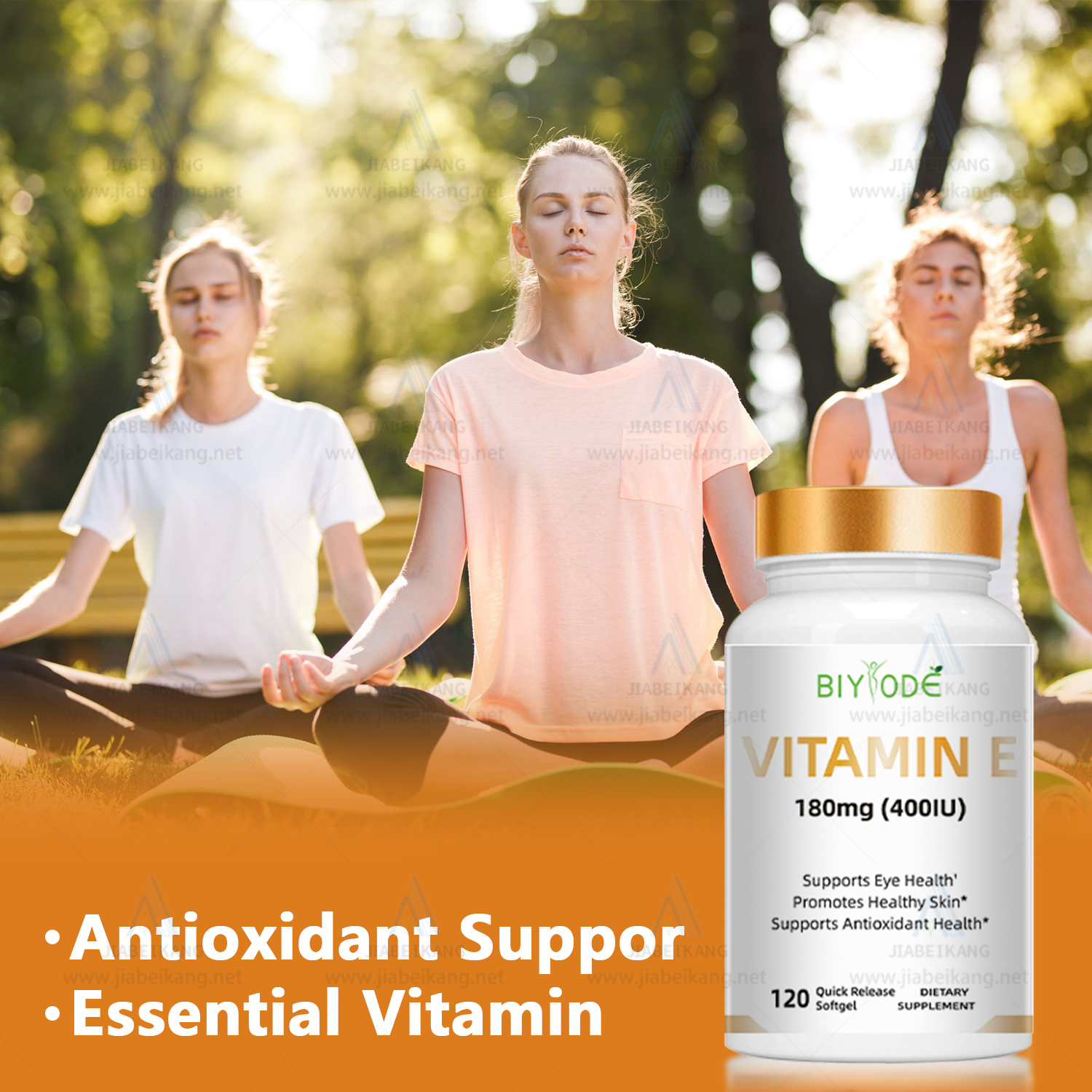 BIYODE Vitamin E 180mg (400IU)