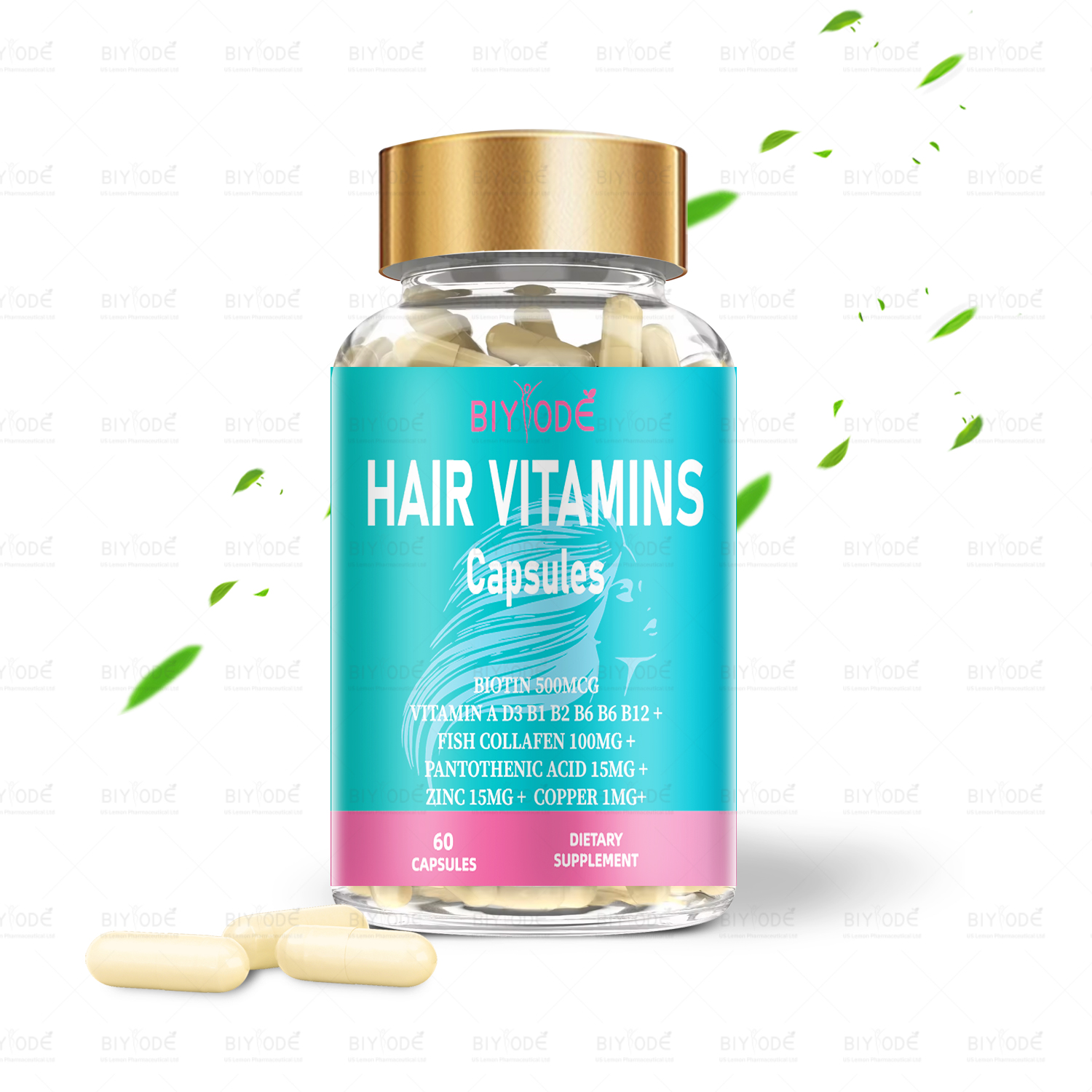 BIYODE Hair Vitamins Capsules