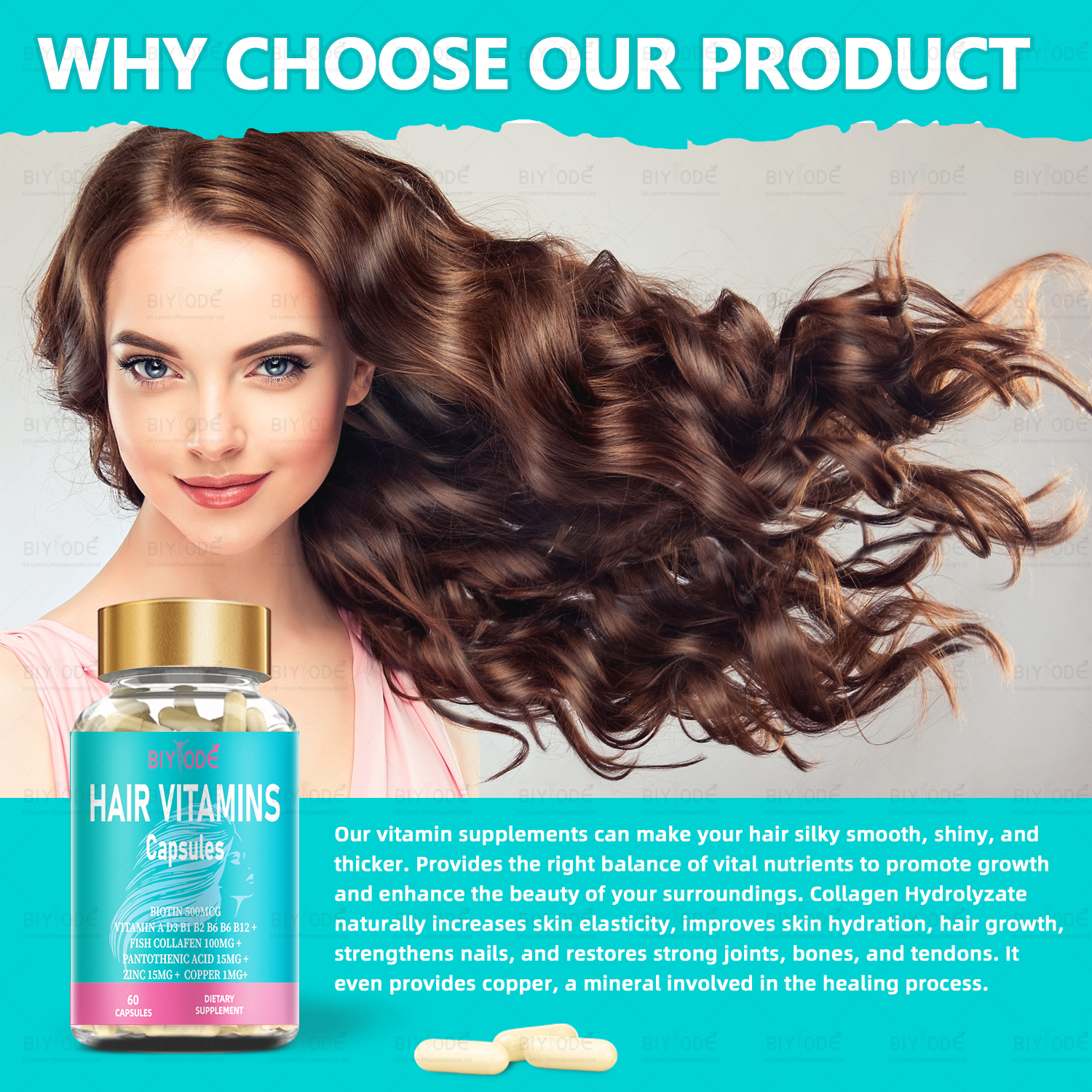 BIYODE Hair Vitamins Capsules