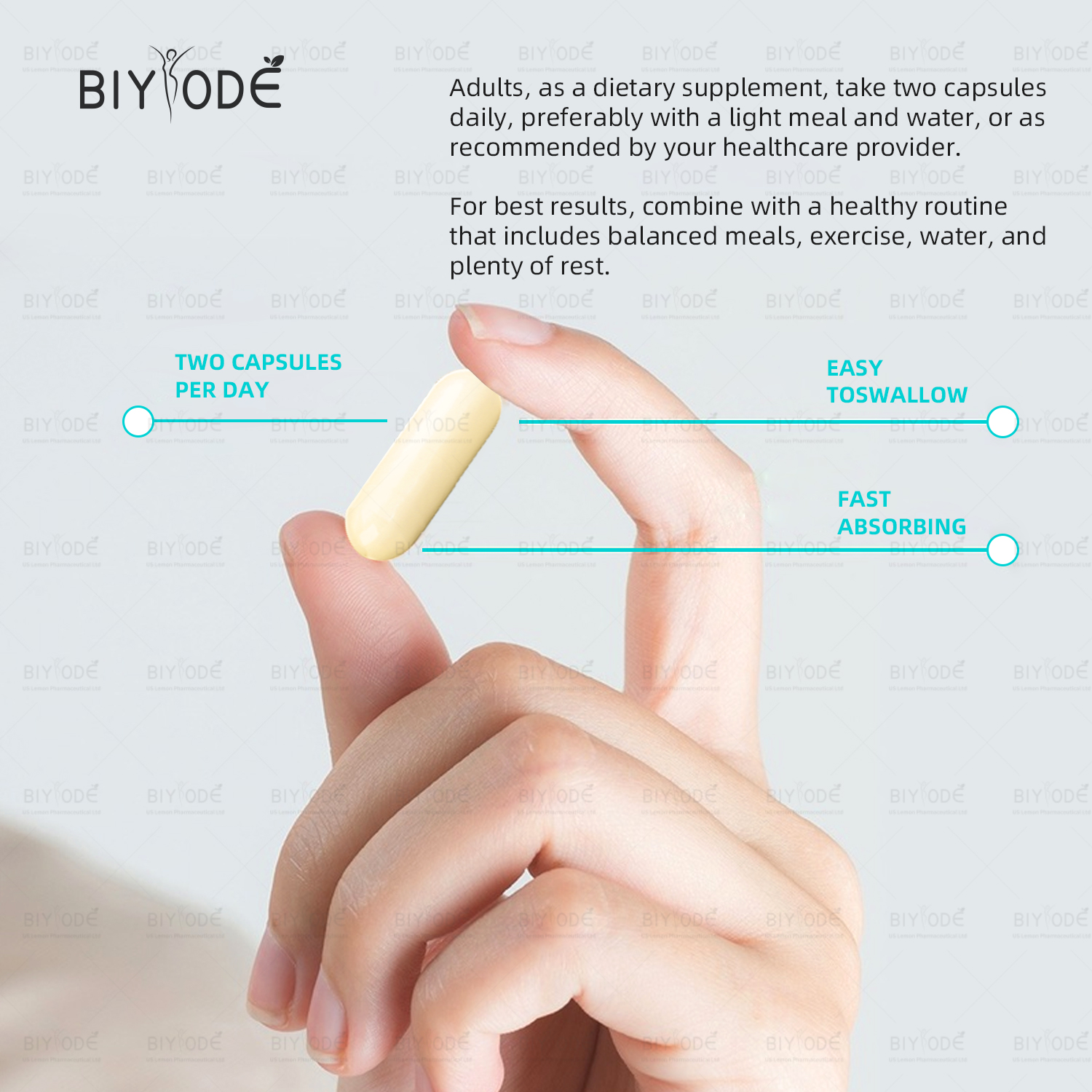 BIYODE Hair Vitamins Capsules