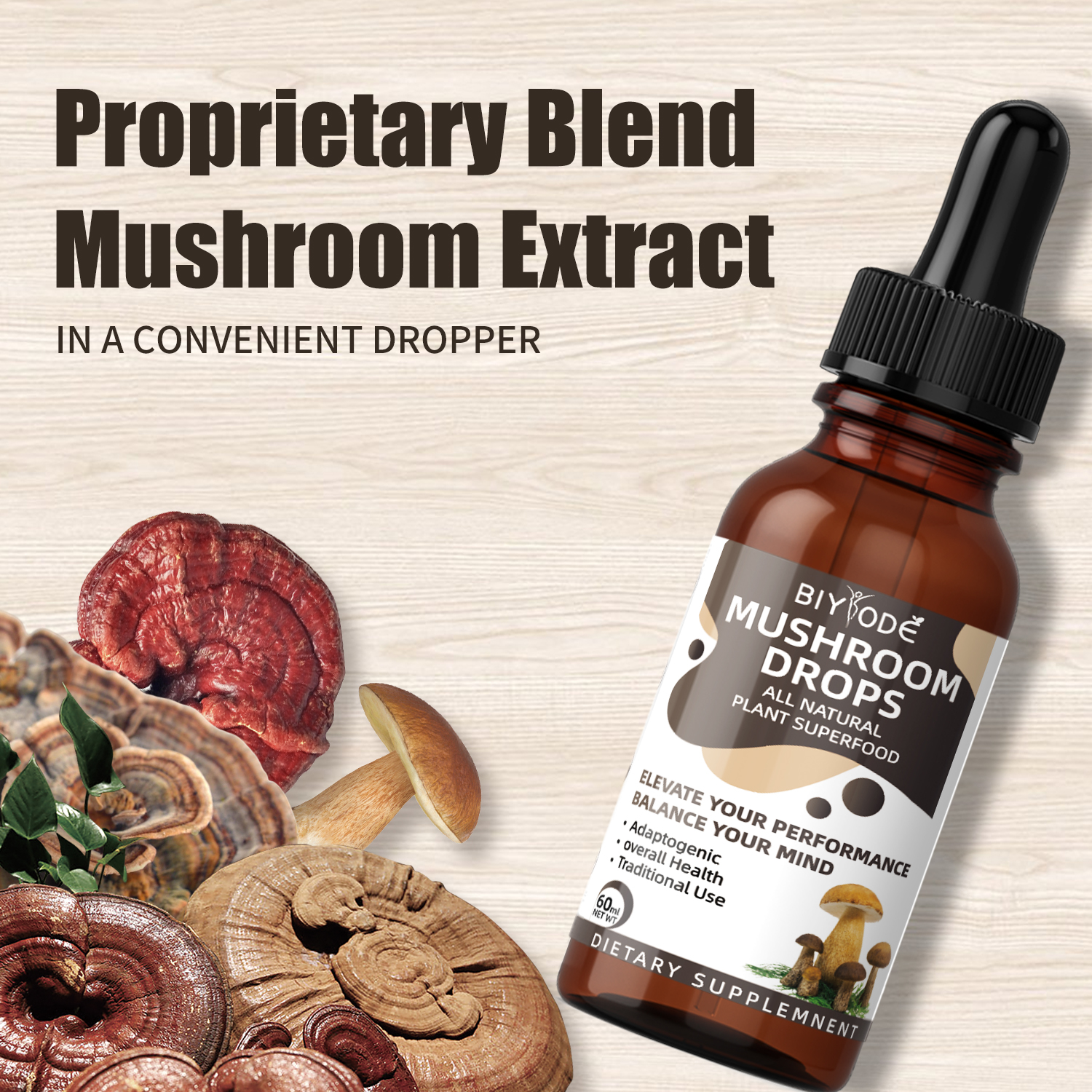 BIYODE Mushroom Drops