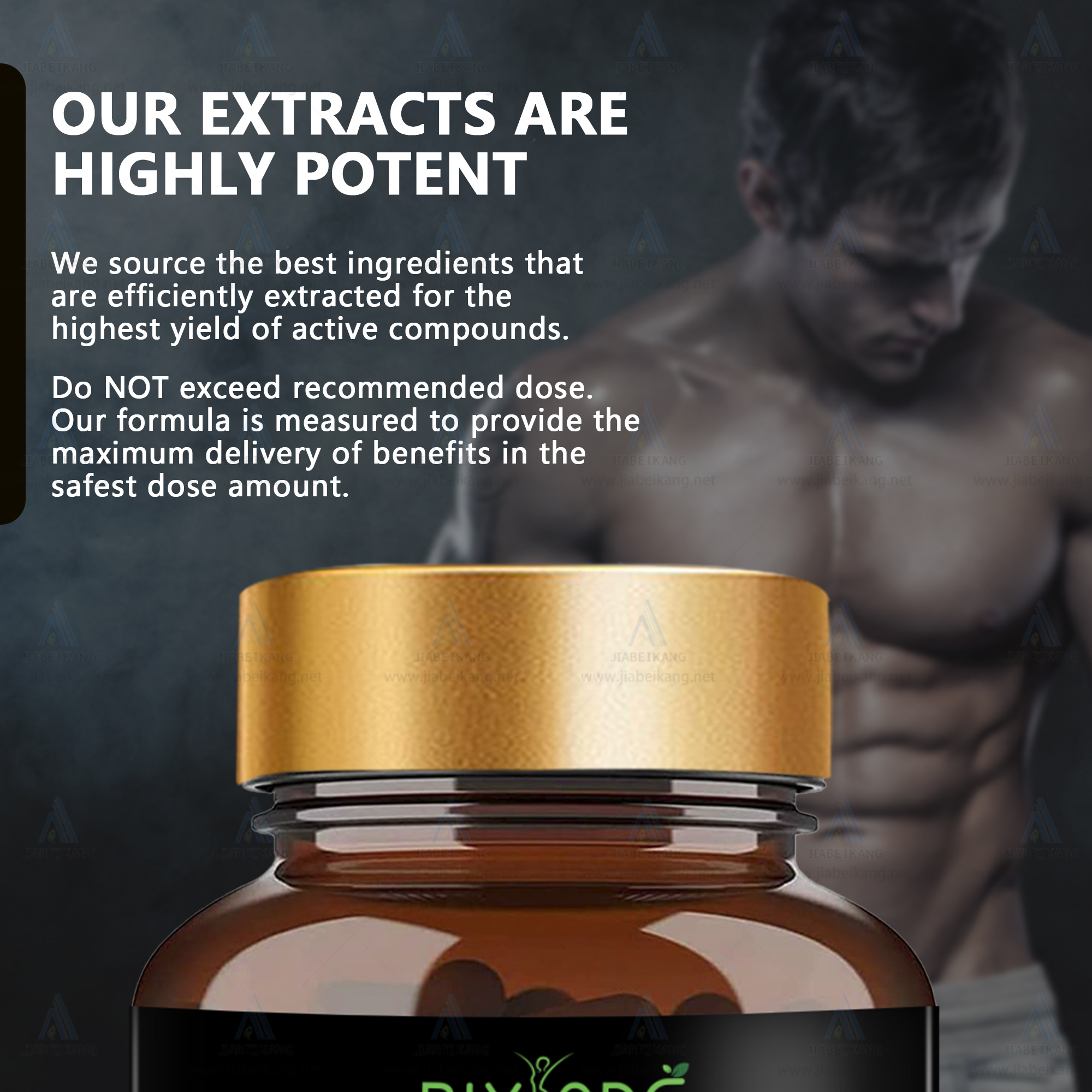 BIYODE Tongkat Ali 300:1 Capsules