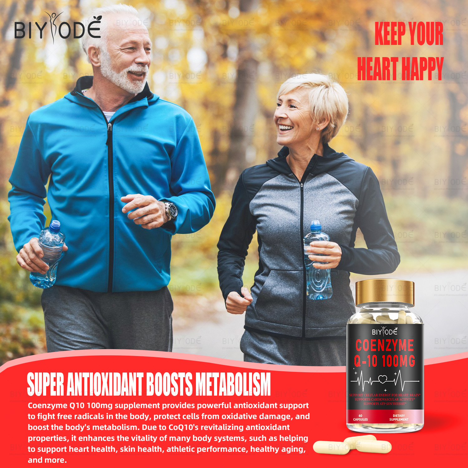 BIYODE Coenzyme Q-10 100mg