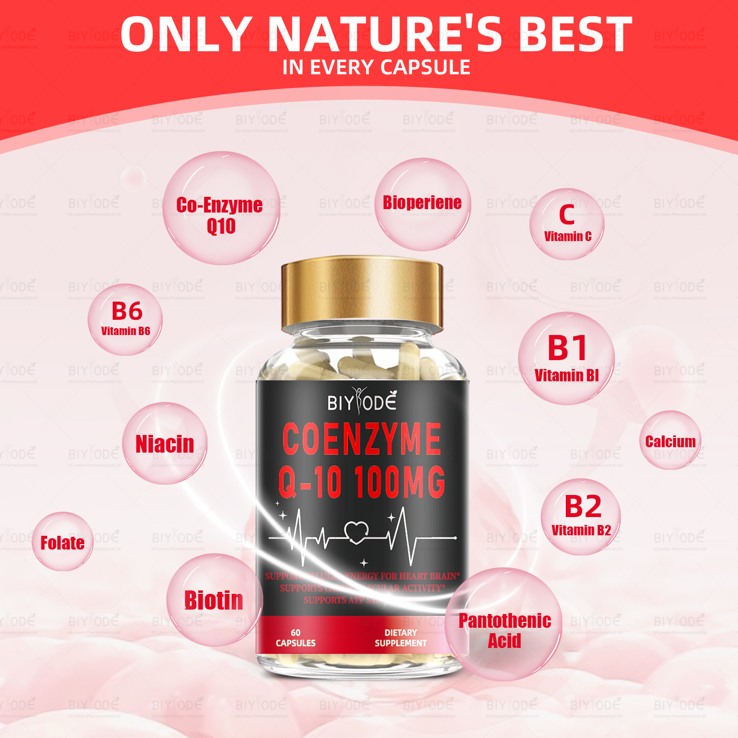 BIYODE Coenzyme Q-10 100mg