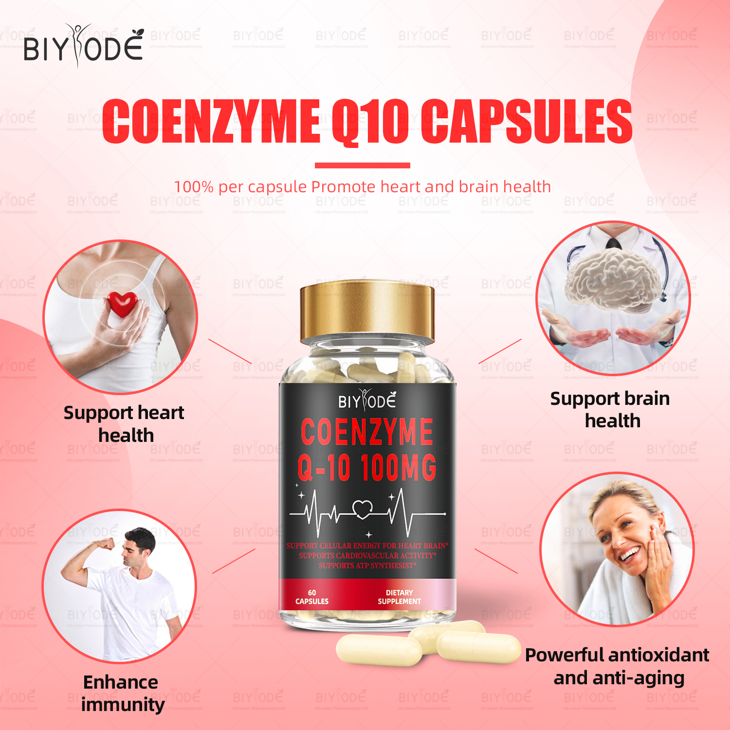 BIYODE Coenzyme Q-10 100mg