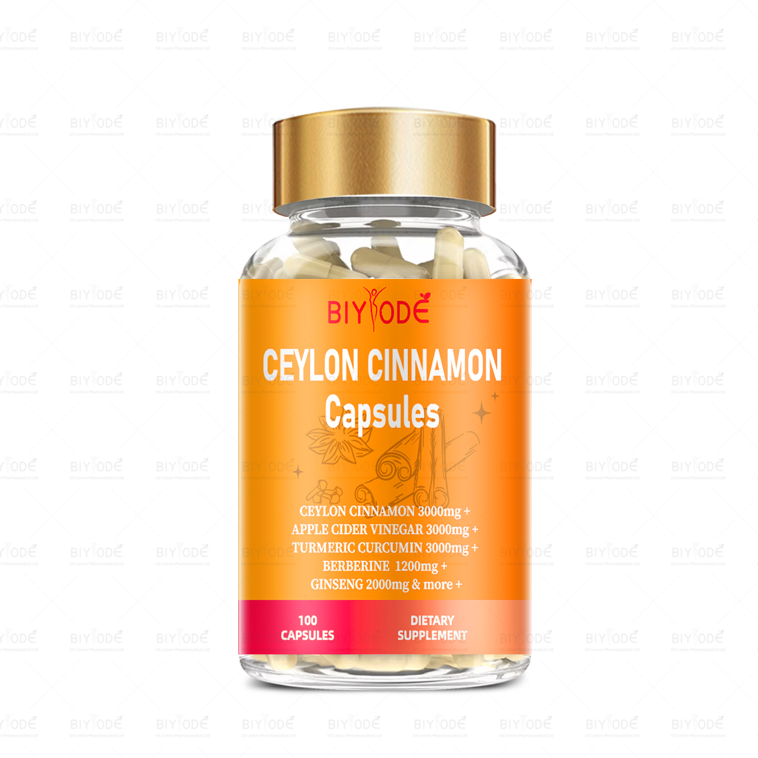 BIYODE Ceylon Cinnamon Capsules