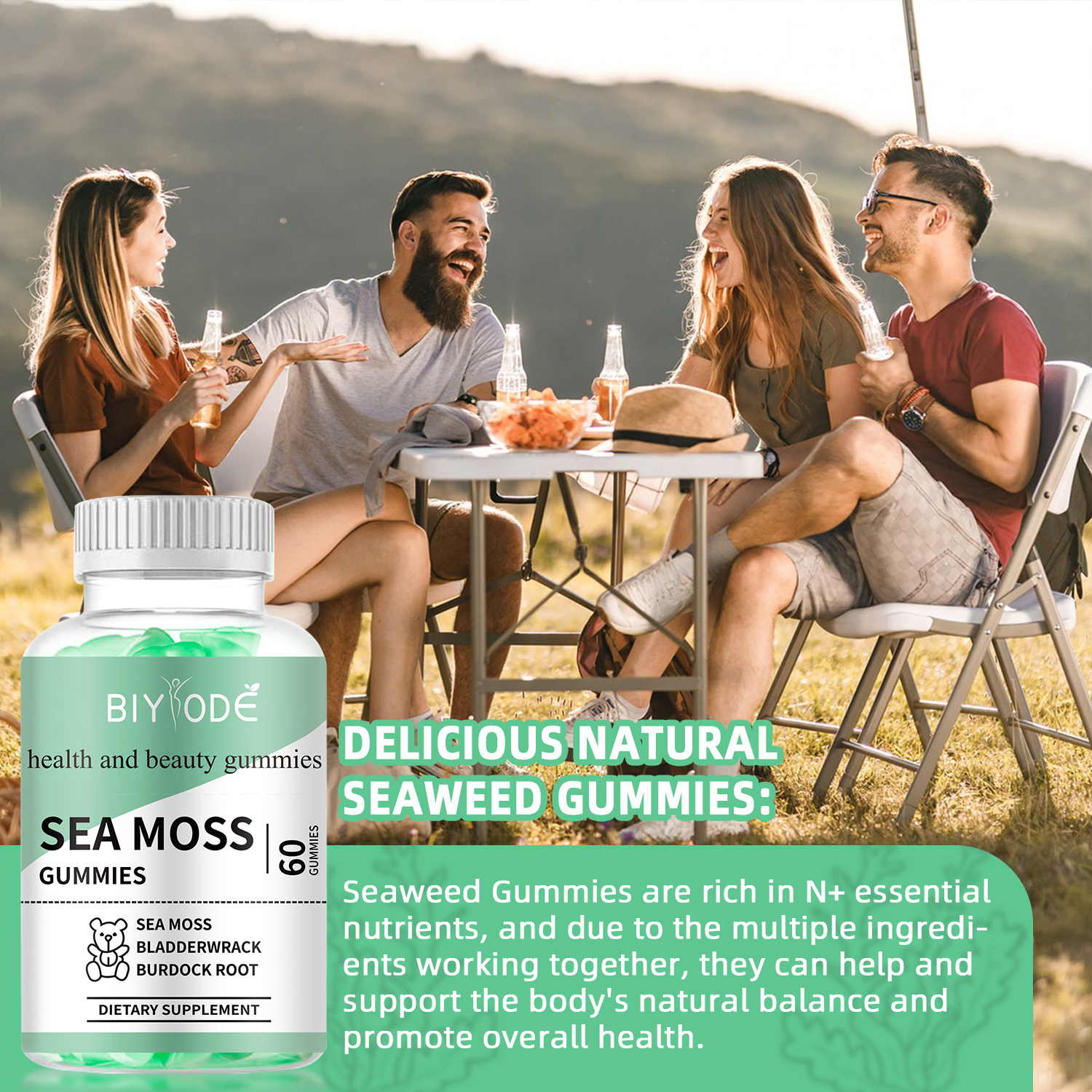 BIYODE Sea Moss Gummies