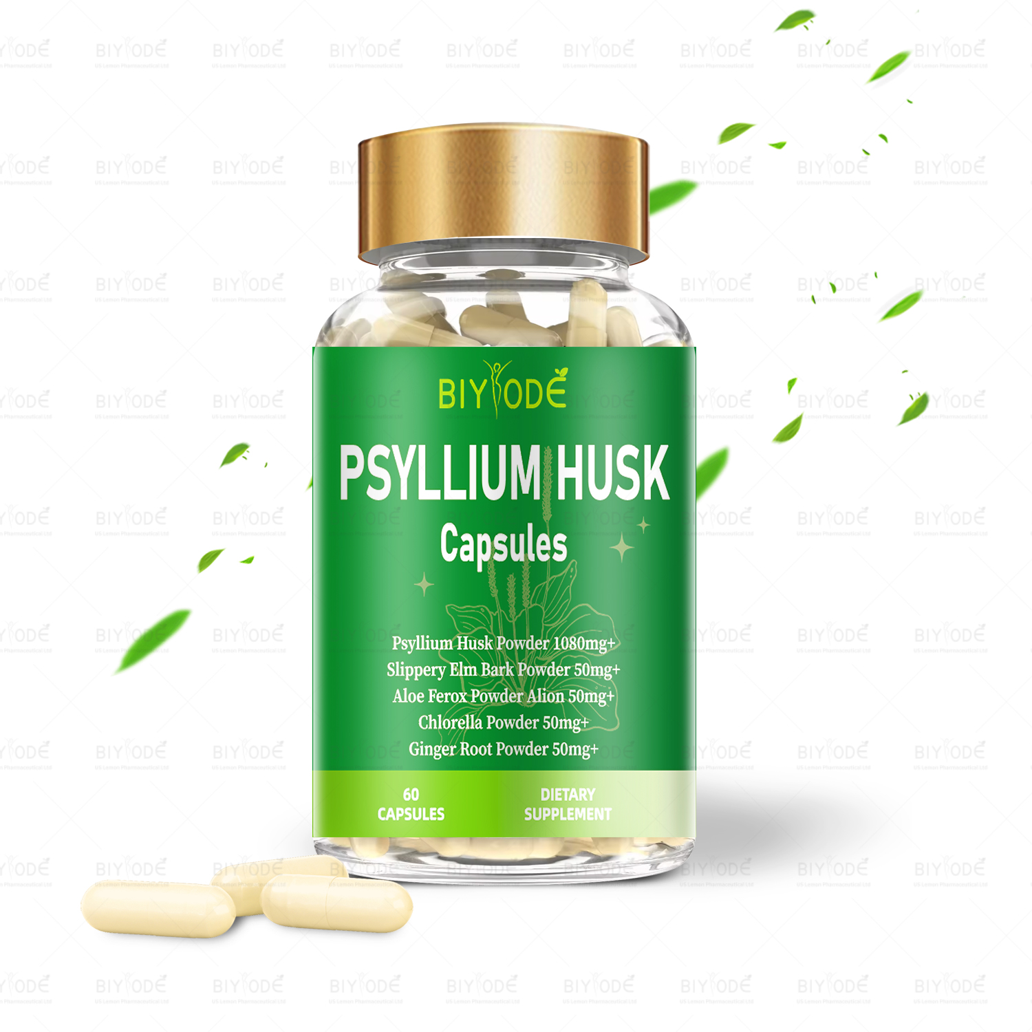BIYODE Psyllium Husk Capsules