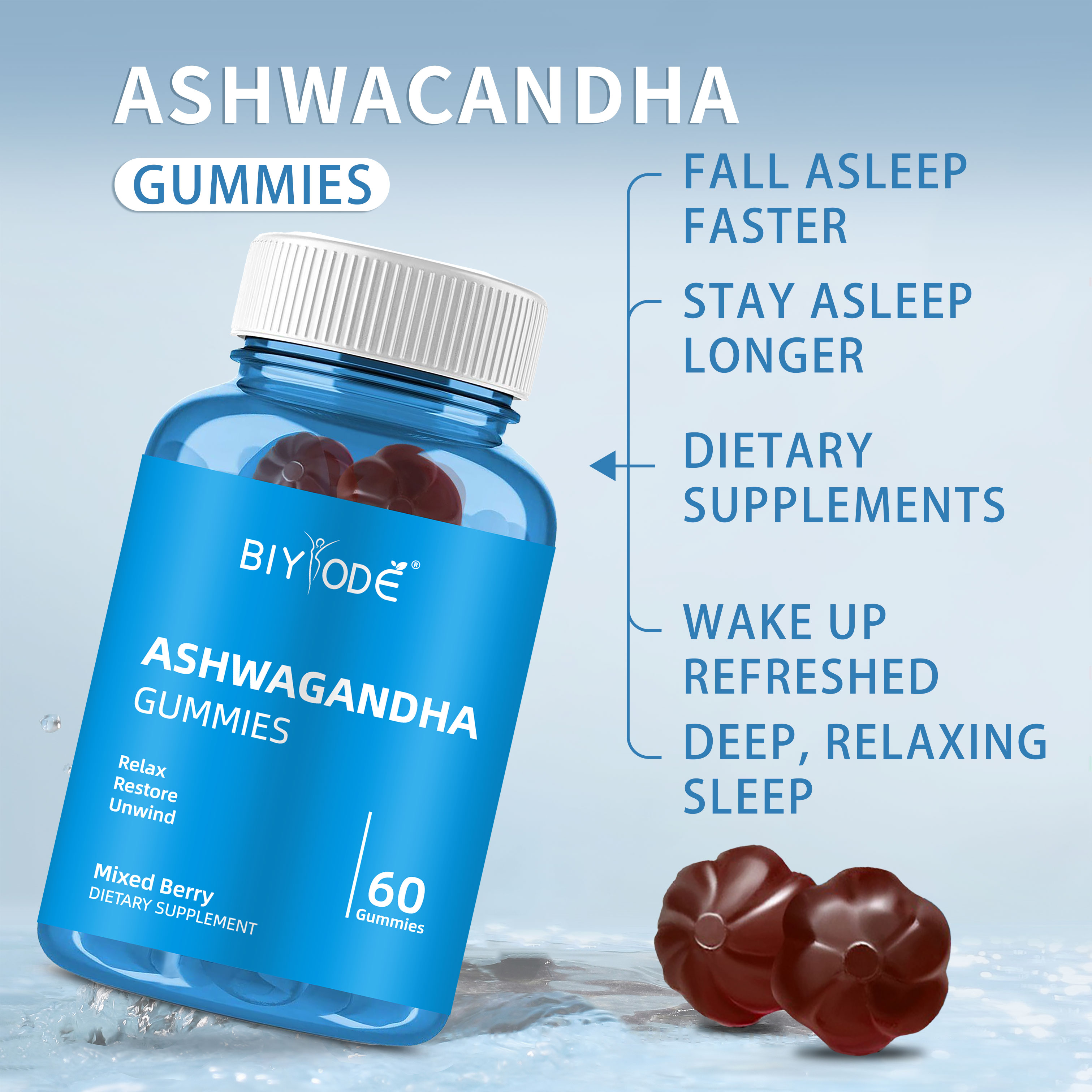 BIYODE Ashwagandha Gummies