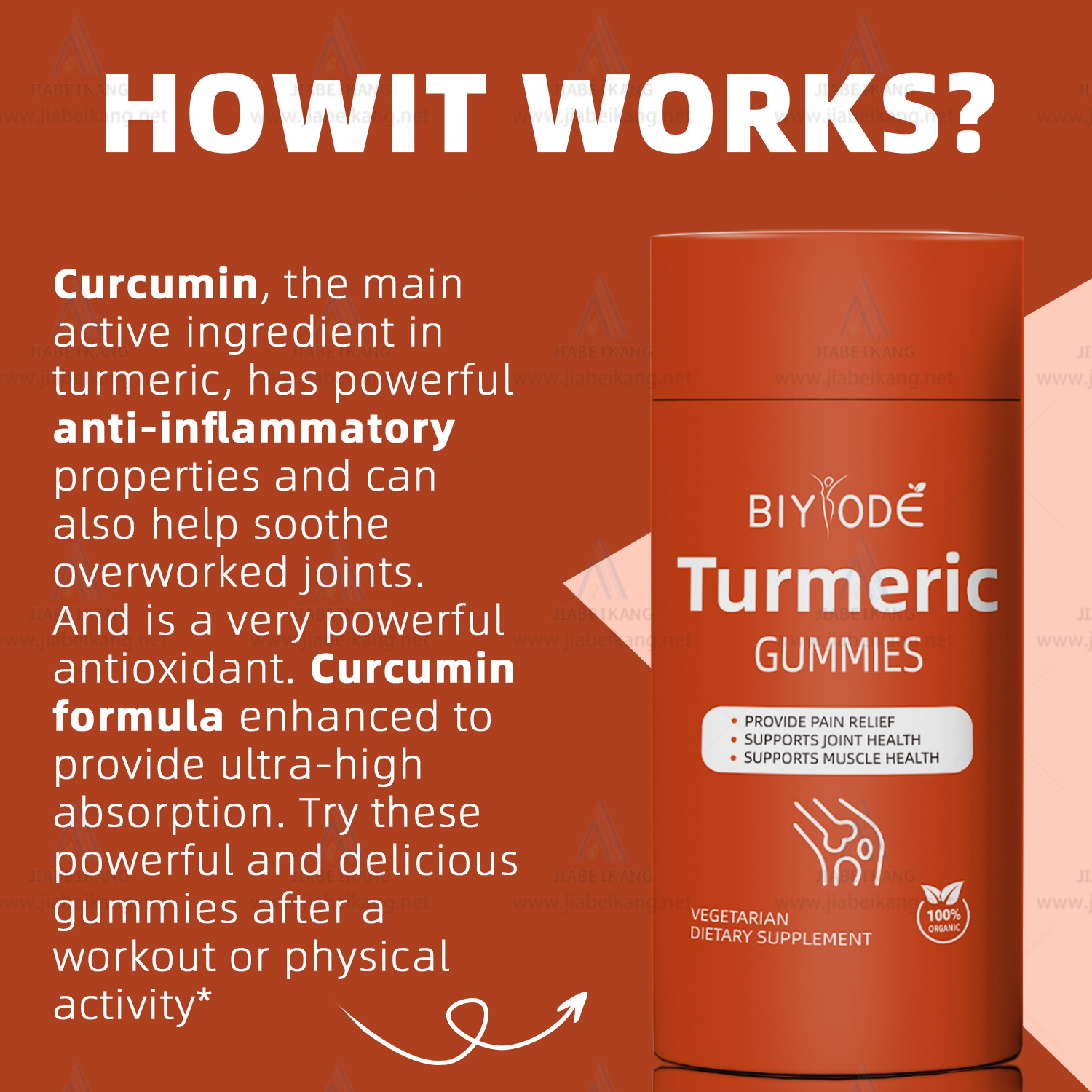 BIYODE Turmeric Gummies