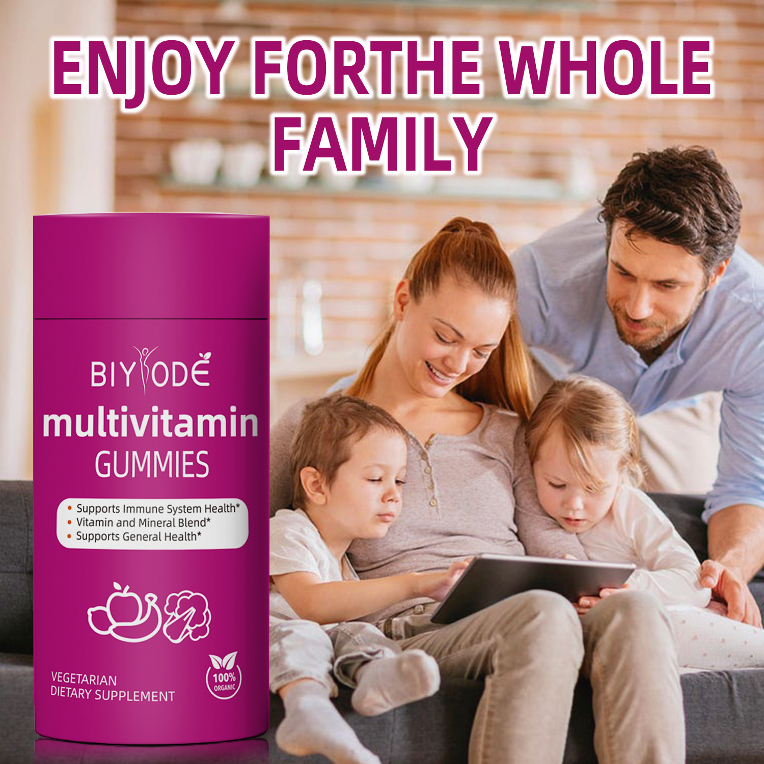 BIYODE Multivitamin Gummies