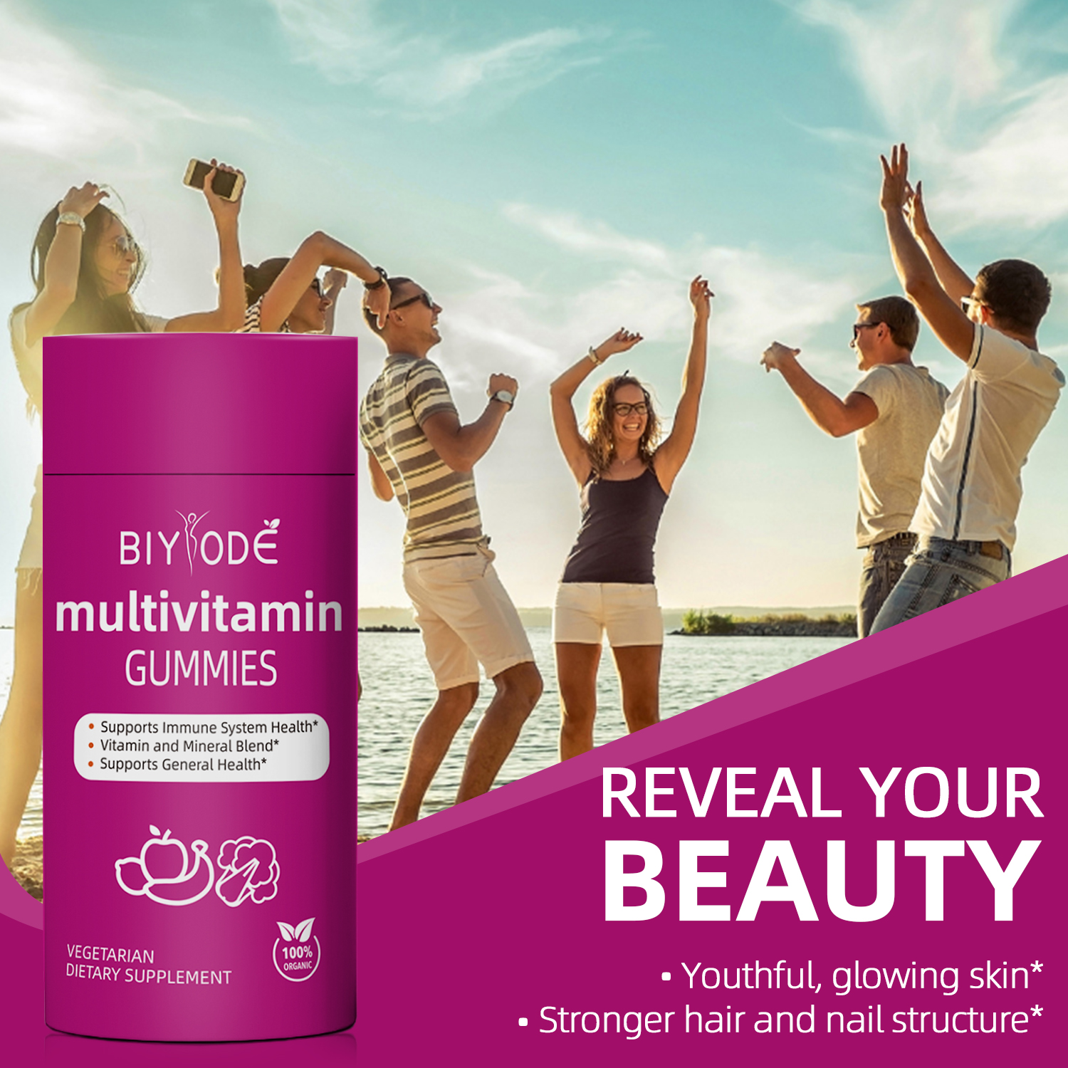 BIYODE Multivitamin Gummies