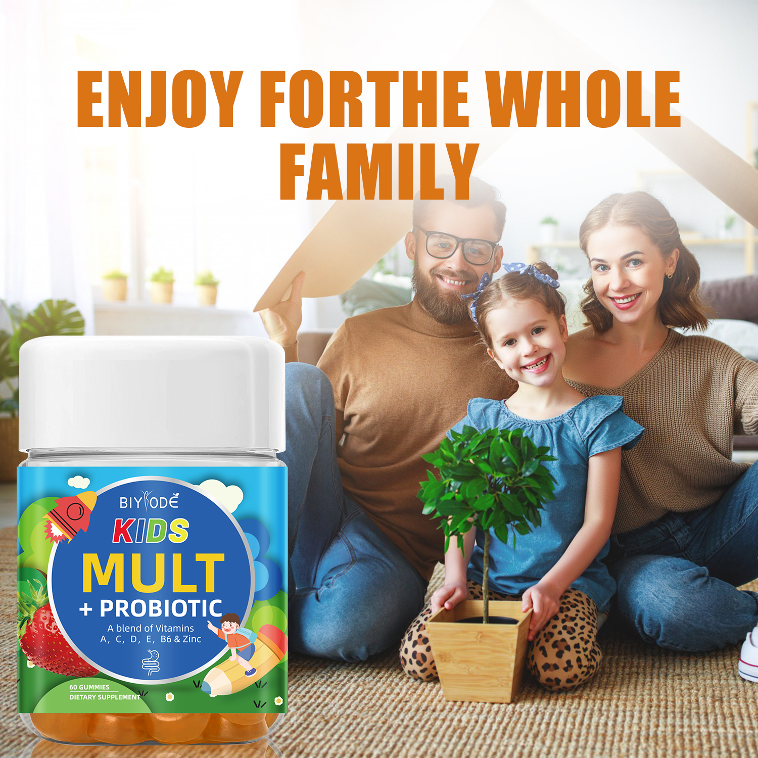 BIYODE KIDS MULT + PROBIOTIC Gummies
