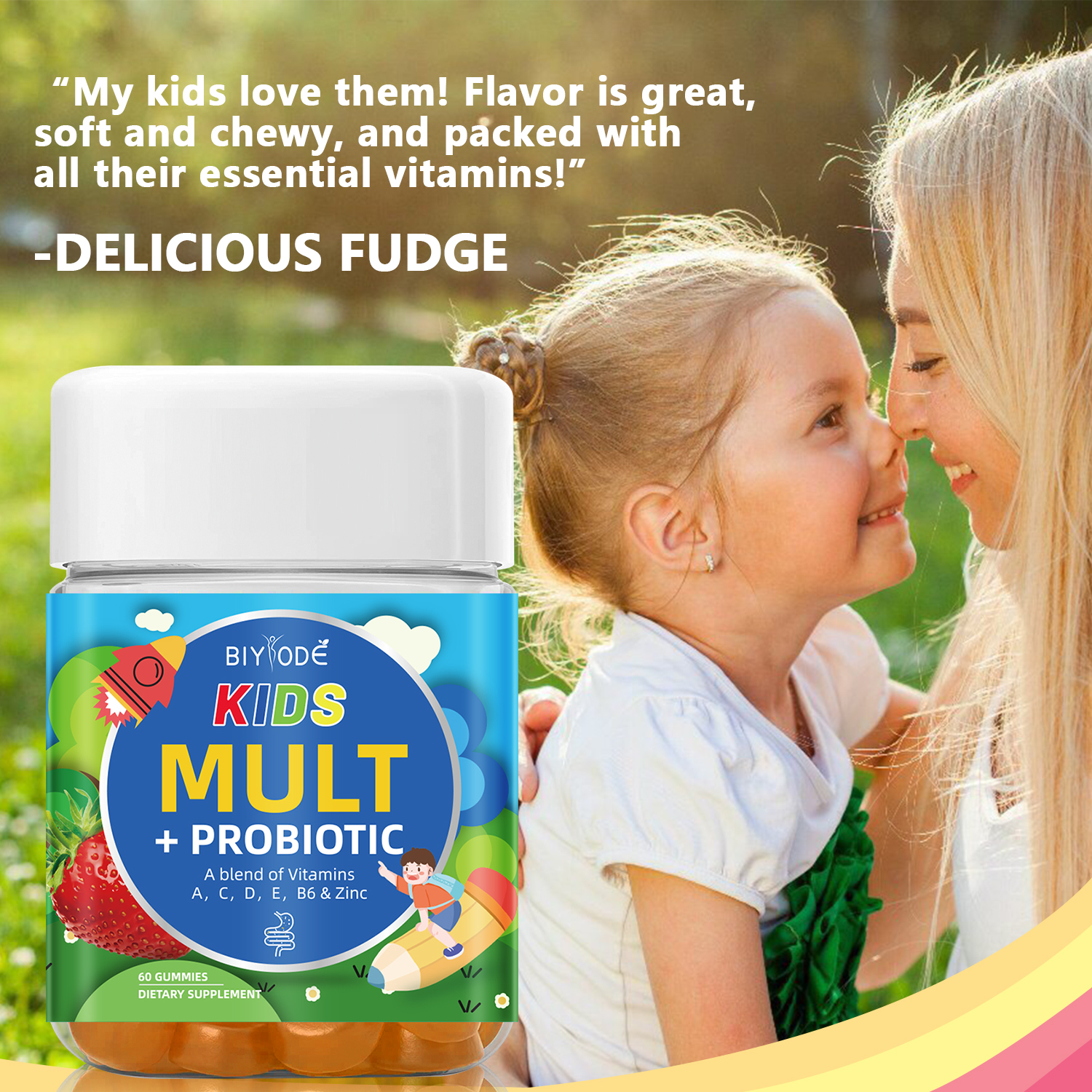 BIYODE KIDS MULT + PROBIOTIC Gummies