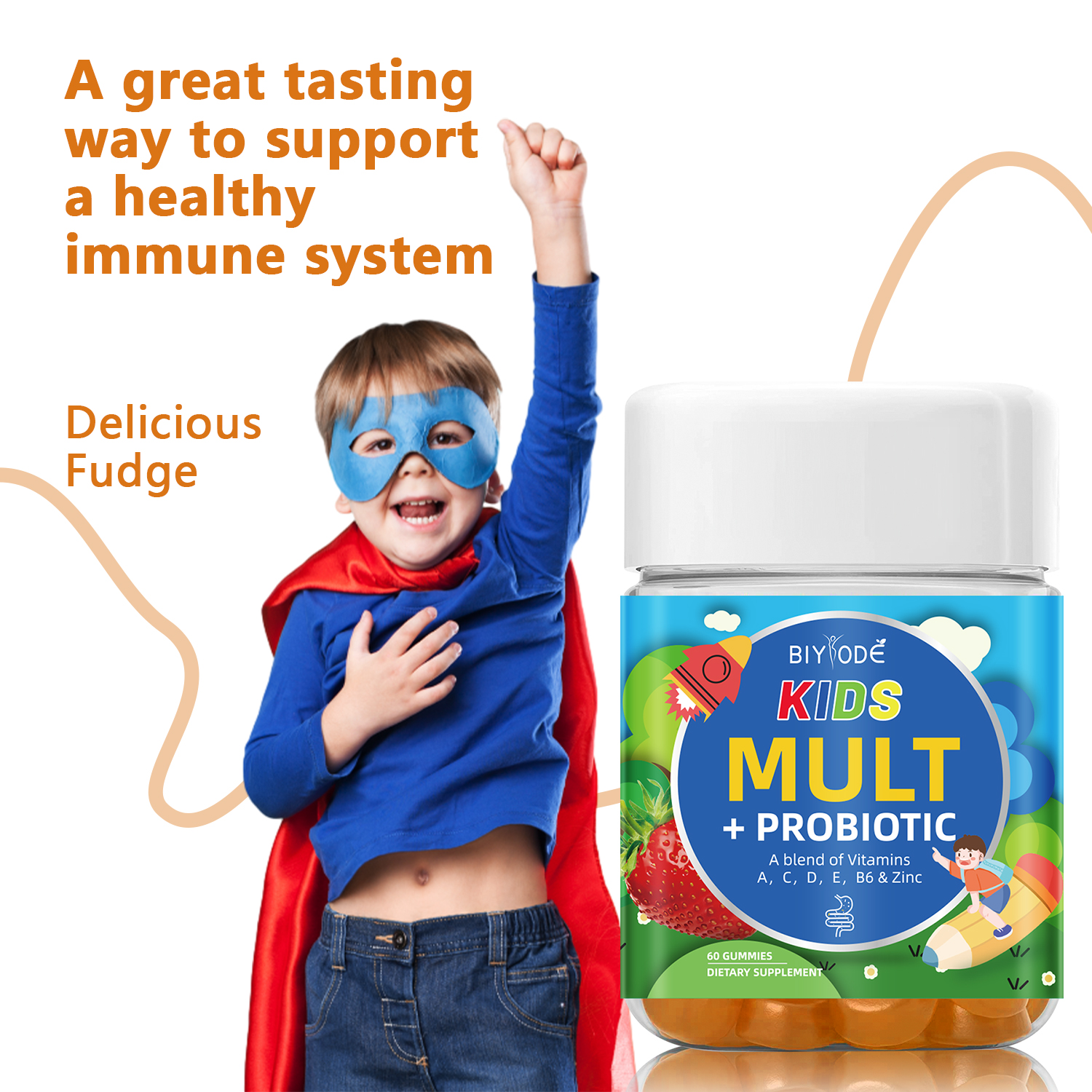 BIYODE KIDS MULT + PROBIOTIC Gummies