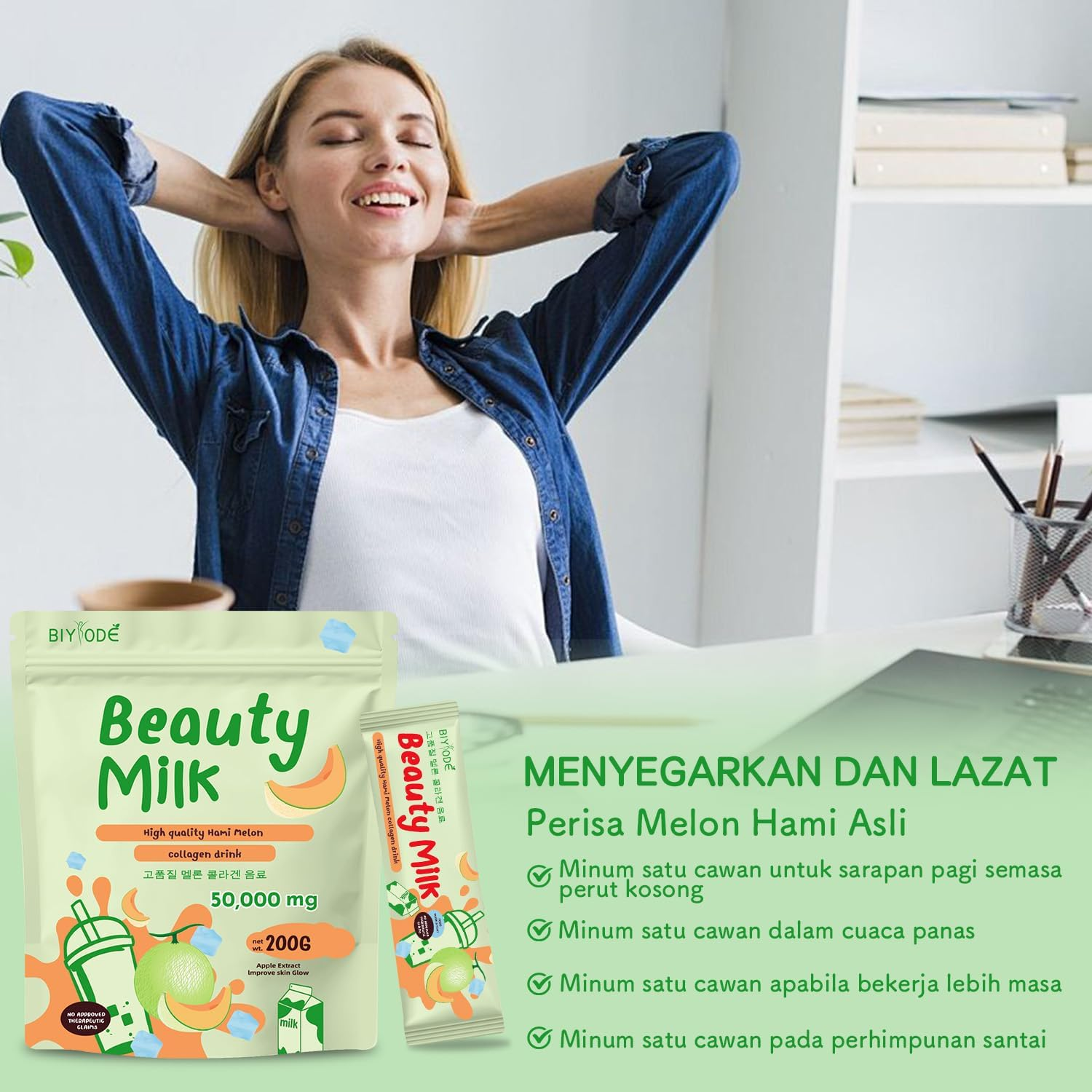 BIYODE Beauty Milk Collagen Drink