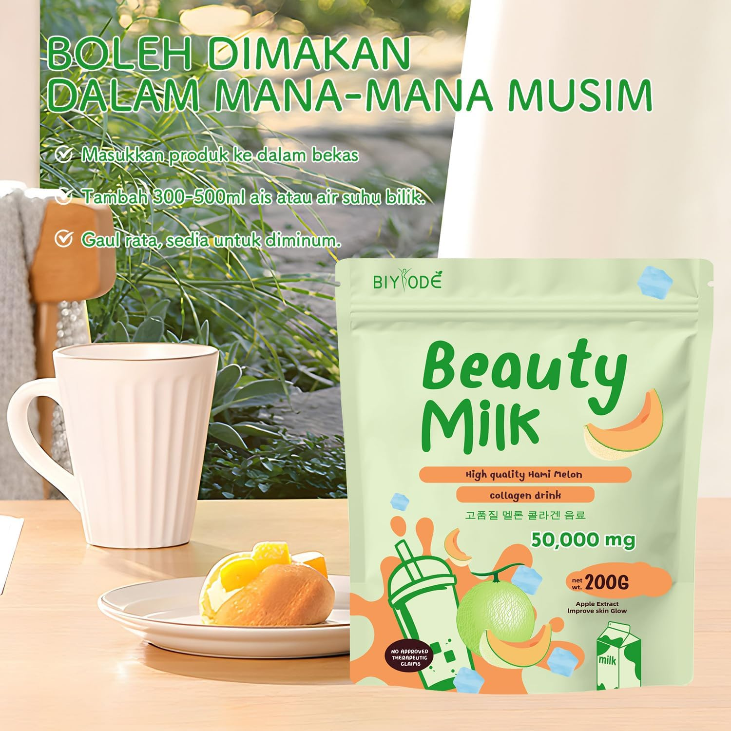 BIYODE Beauty Milk Collagen Drink