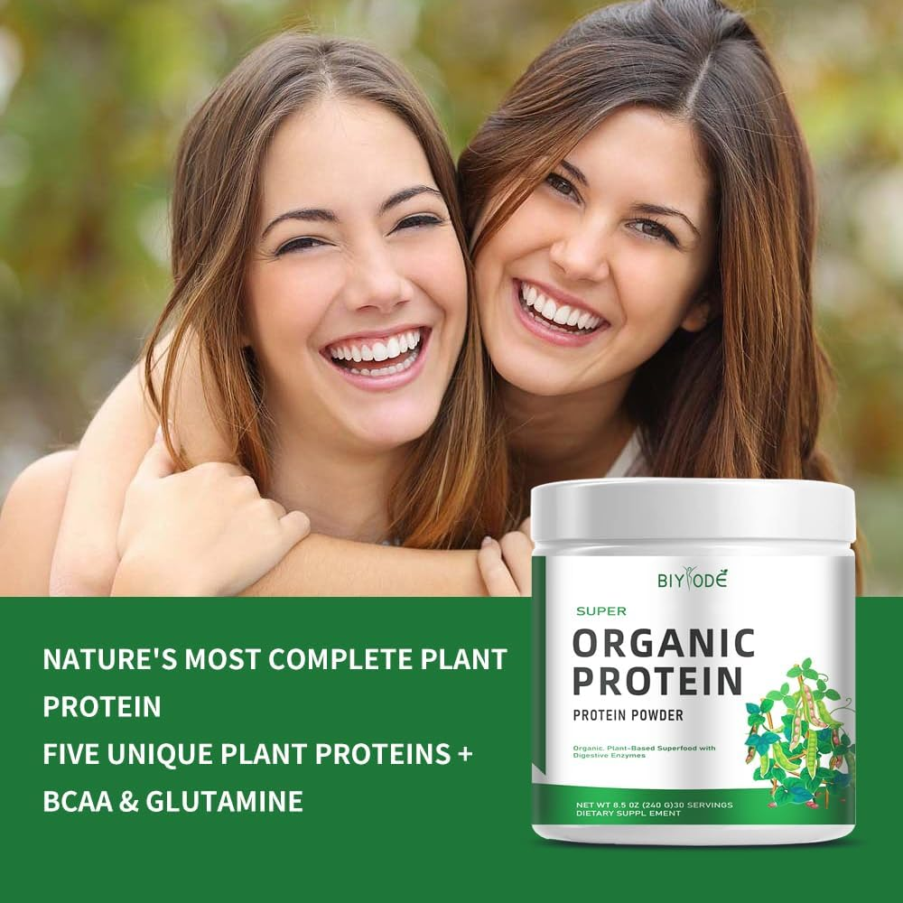 BIYODE Organic Pea Protein Powder 240g
